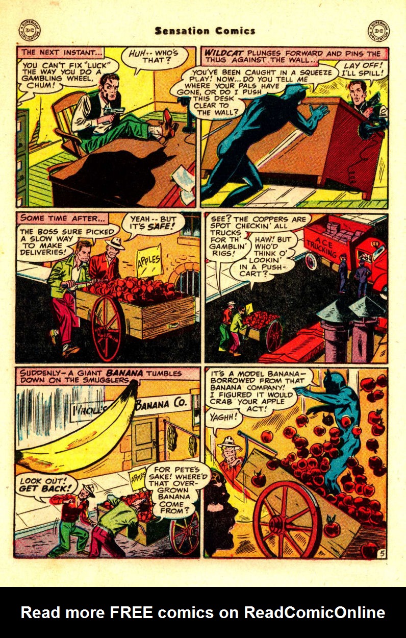 Read online Sensation (Mystery) Comics comic -  Issue #88 - 19
