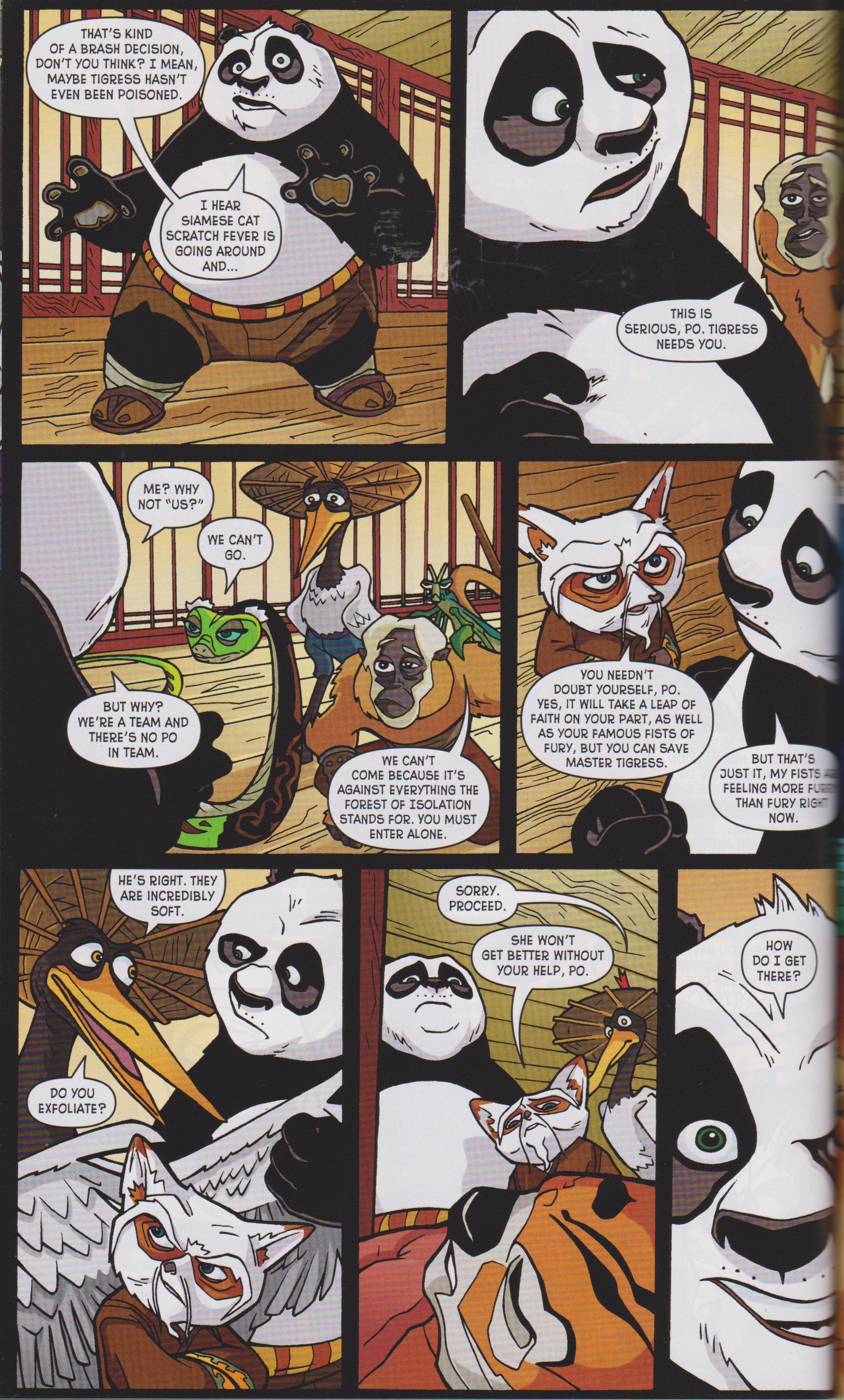 Read online Kung Fu Panda Everyone is Kung Fu Fighting comic -  Issue # TPB (Part 2) - 53