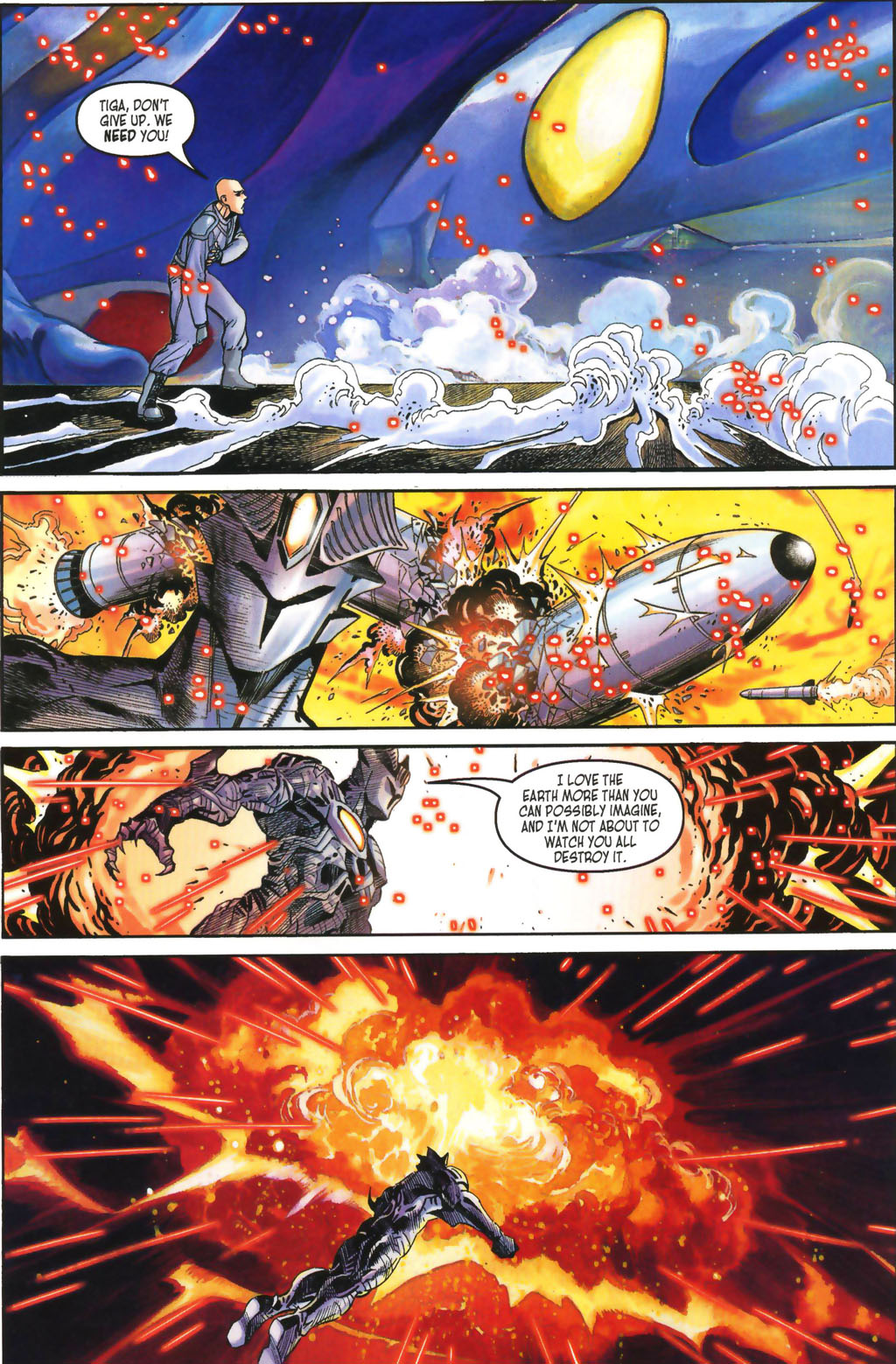 Read online Ultraman Tiga comic -  Issue #10 - 24