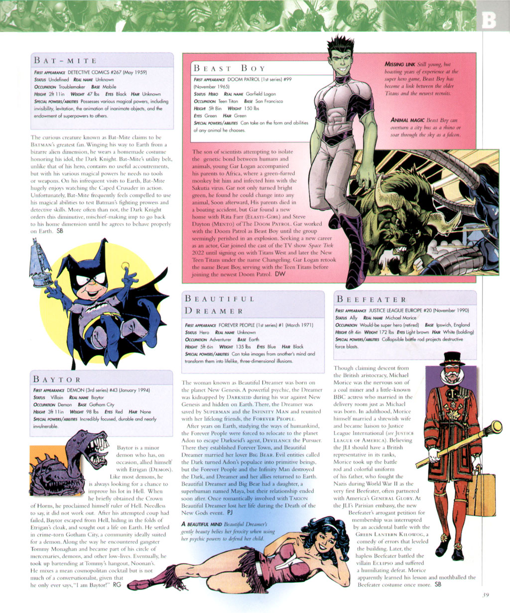 Read online The DC Comics Encyclopedia comic -  Issue # TPB 2 (Part 1) - 39