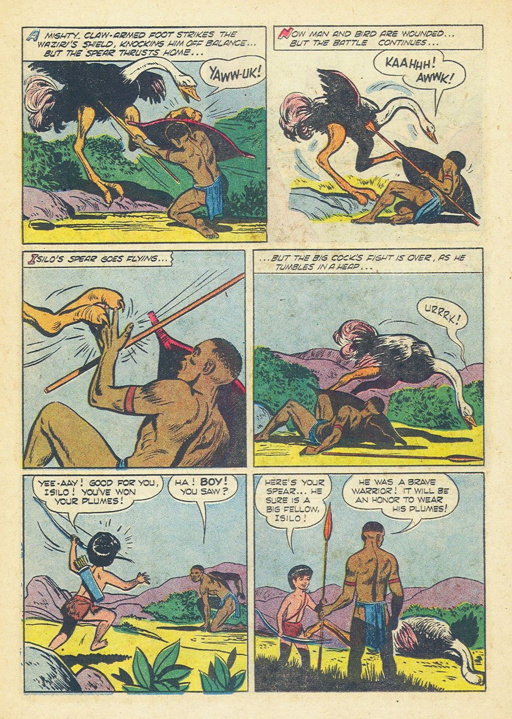 Read online Tarzan (1948) comic -  Issue #58 - 22