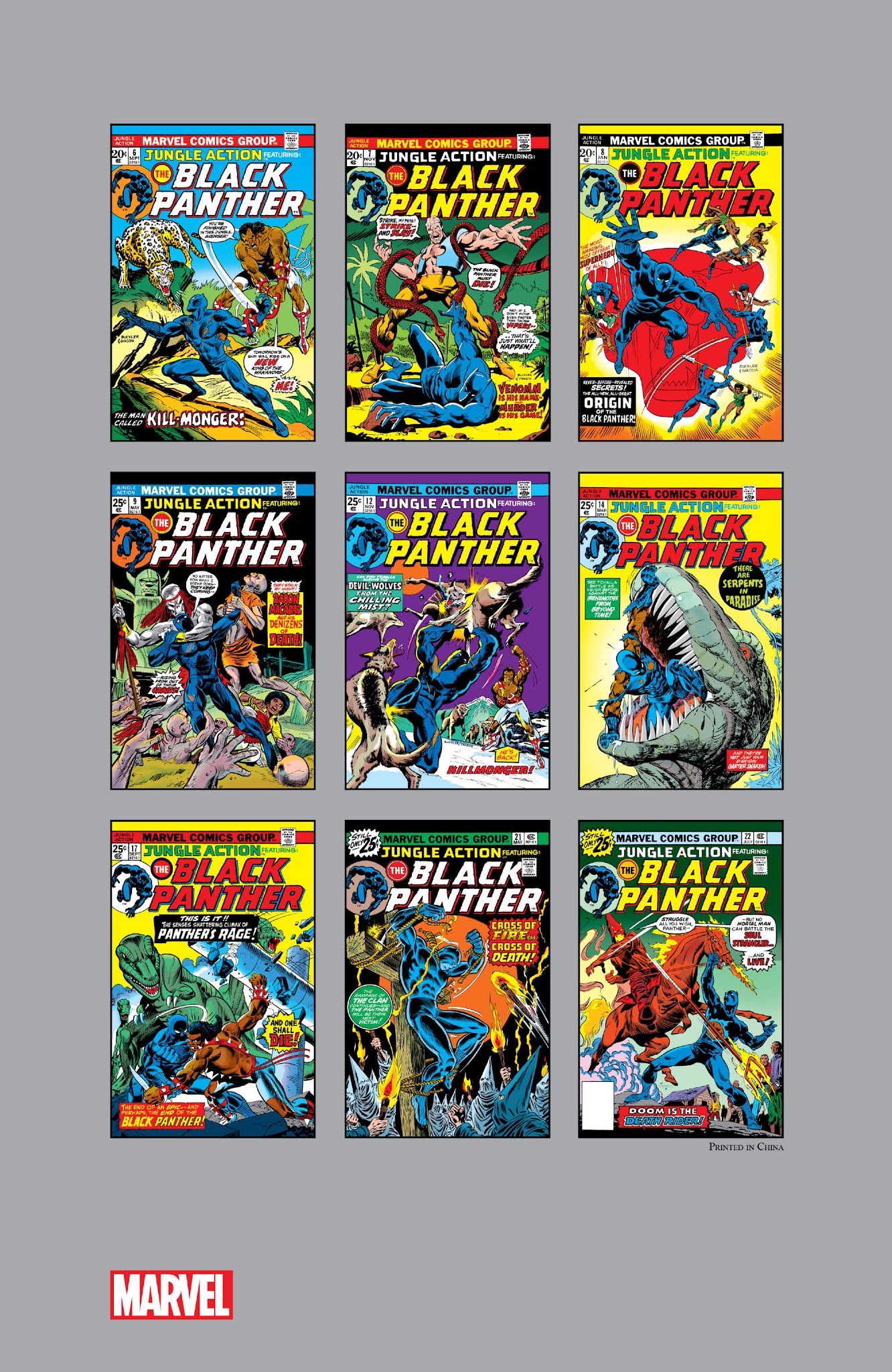 Read online Marvel Masterworks: The Black Panther comic -  Issue # TPB 1 - 329