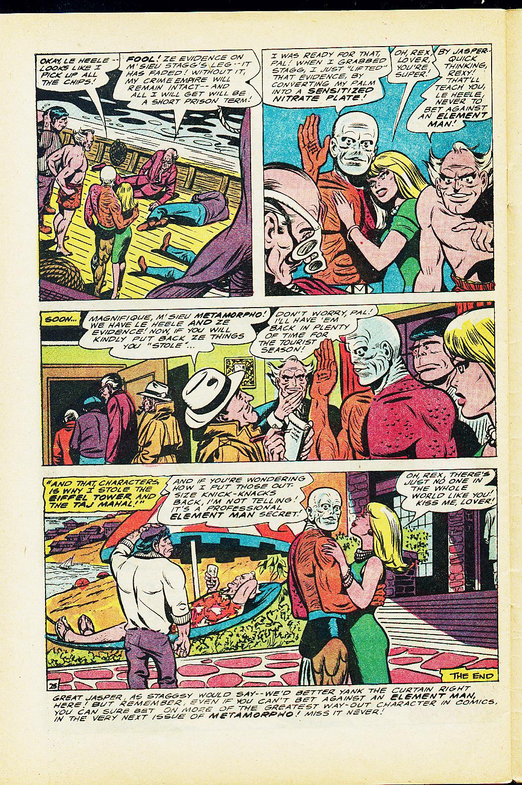 Read online Metamorpho comic -  Issue #6 - 32