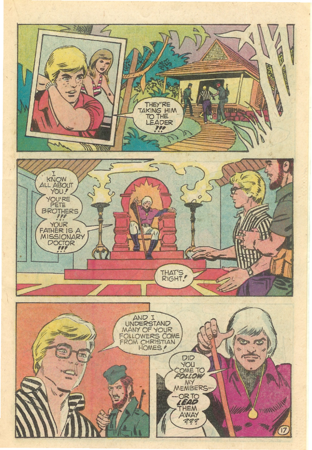 Read online Adventure! With the Brothers The Cult Escape comic -  Issue # Full - 19