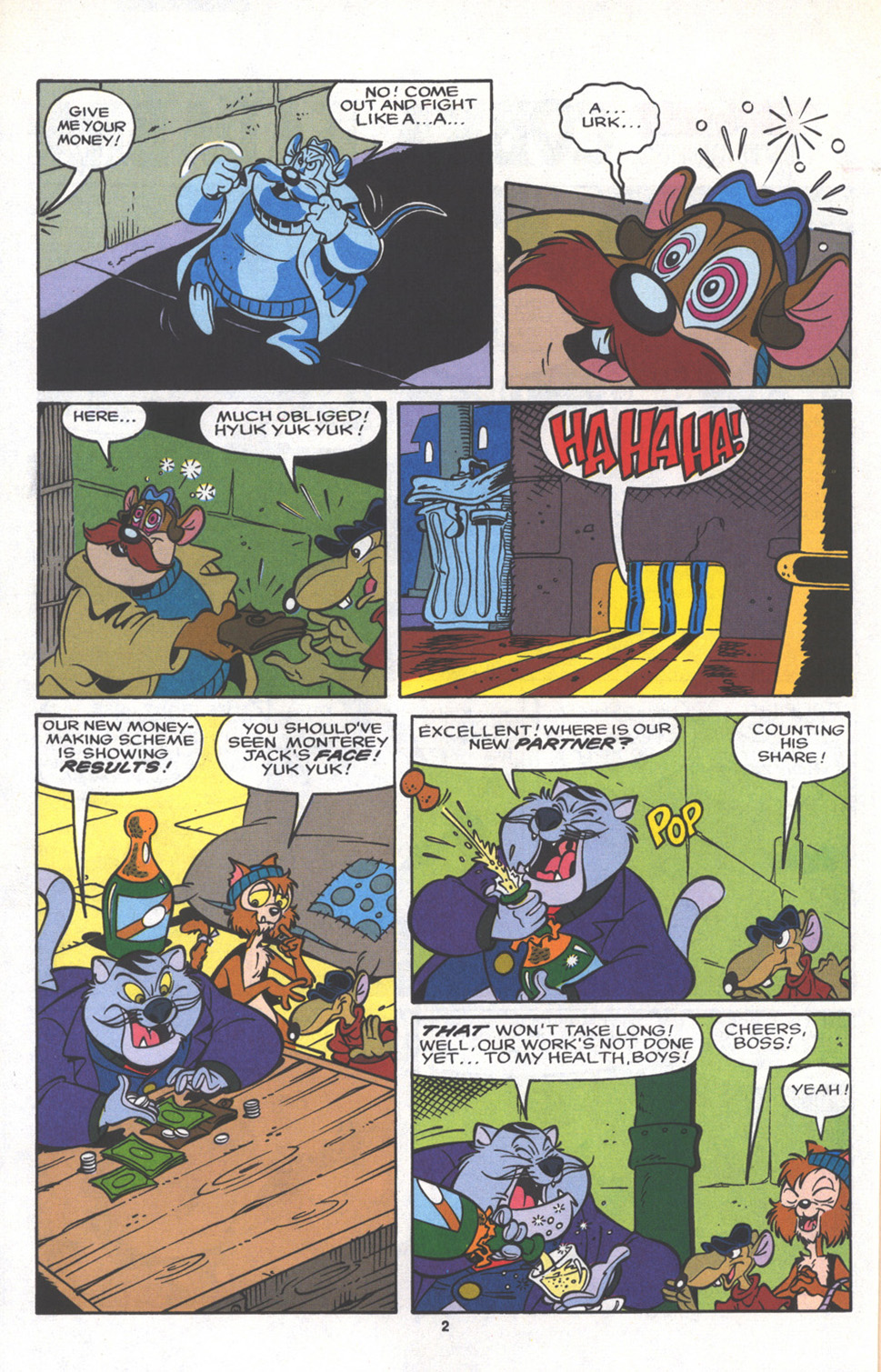 Read online Disney's Chip 'N Dale Rescue Rangers comic -  Issue #14 - 26