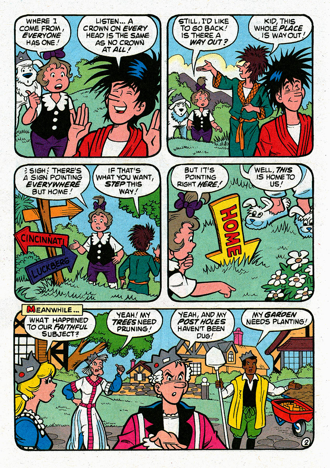 Read online Jughead's Double Digest Magazine comic -  Issue #142 - 140