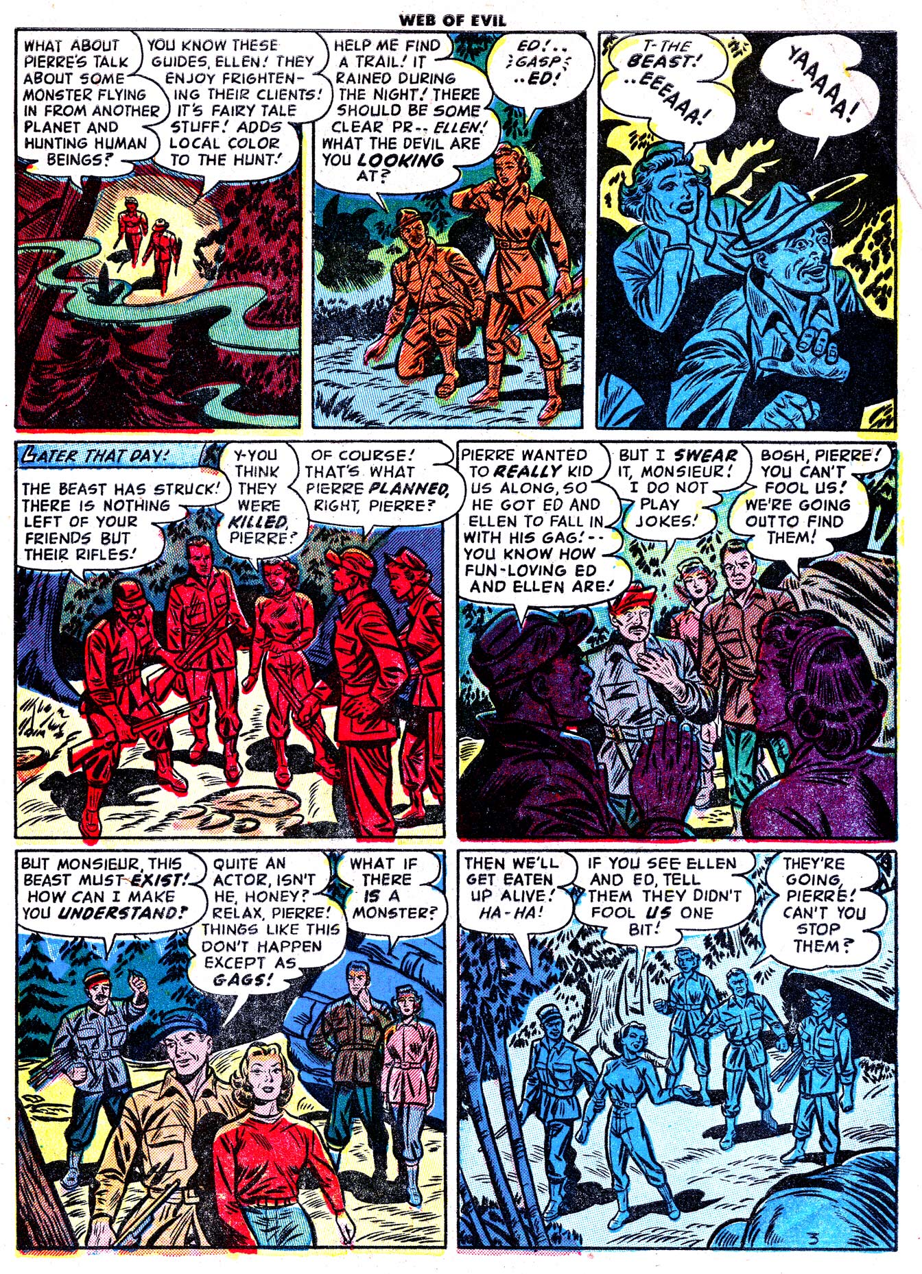 Read online Web of Evil comic -  Issue #3 - 29