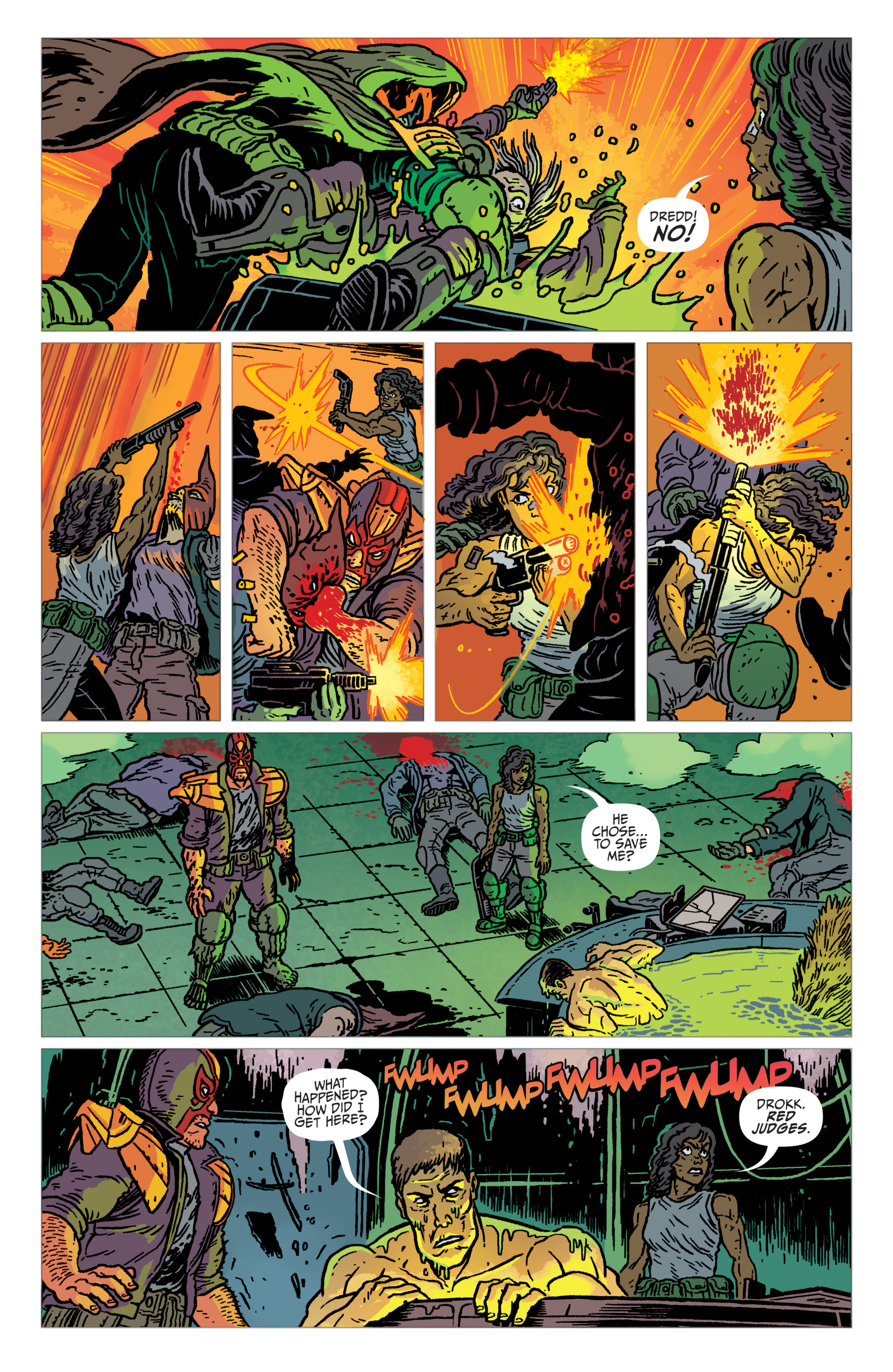 Read online Judge Dredd: The Blessed Earth comic -  Issue #8 - 16