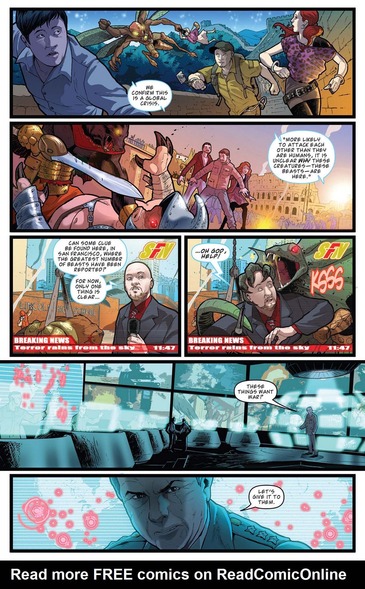 Read online Battle Beasts comic -  Issue #3 - 3