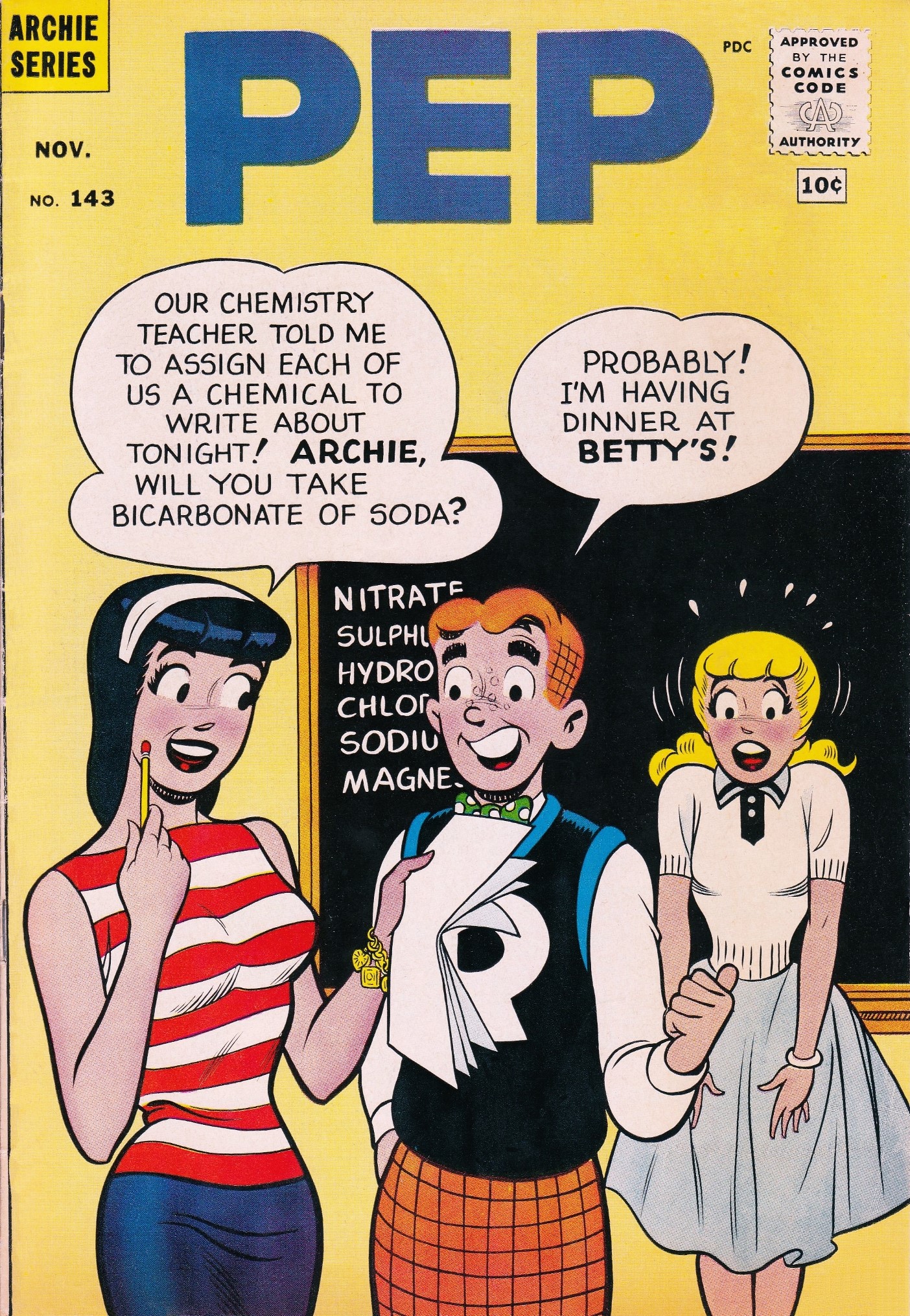 Read online Pep Comics comic -  Issue #143 - 1