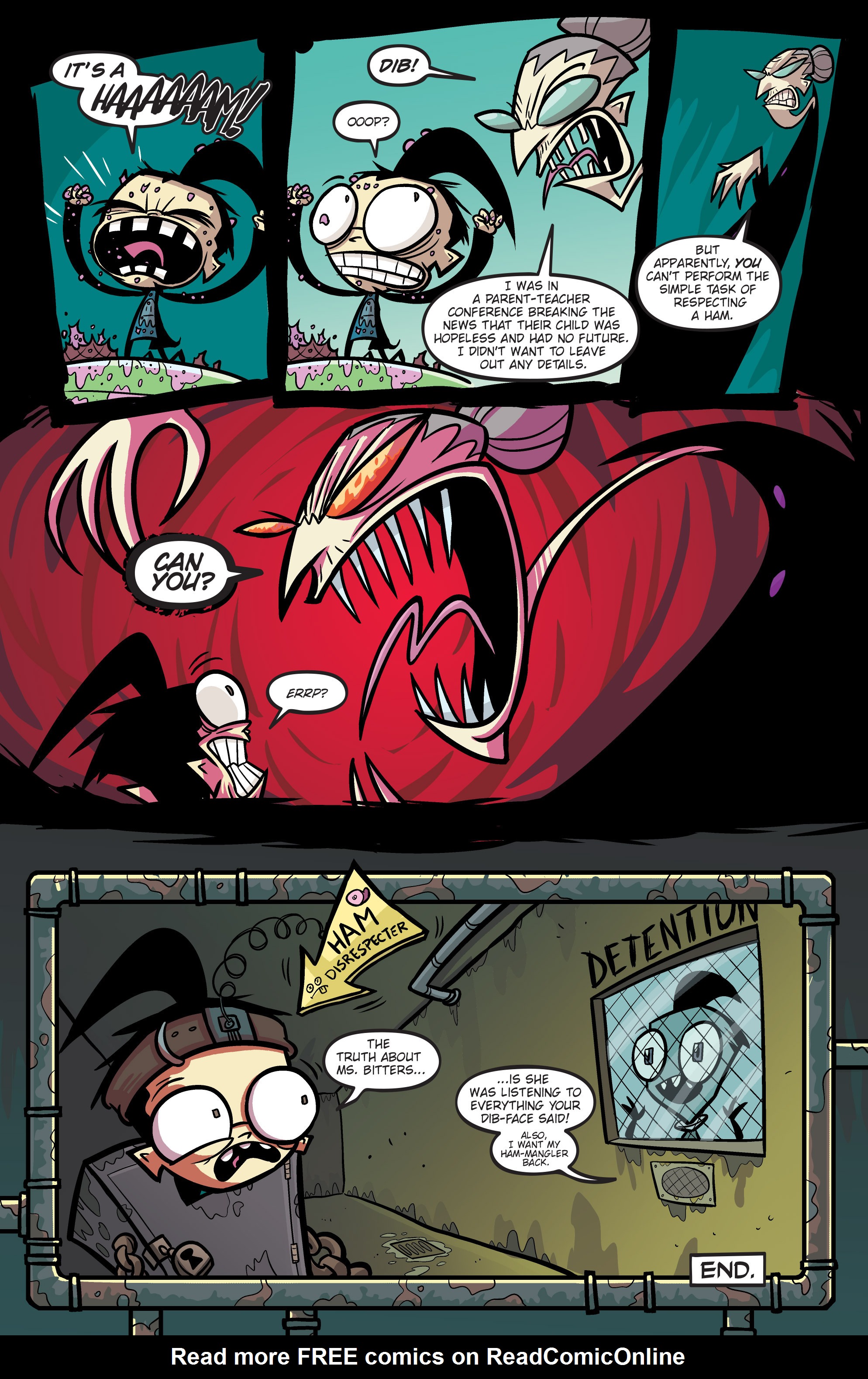 Read online Invader Zim comic -  Issue # _TPB 3 - 134