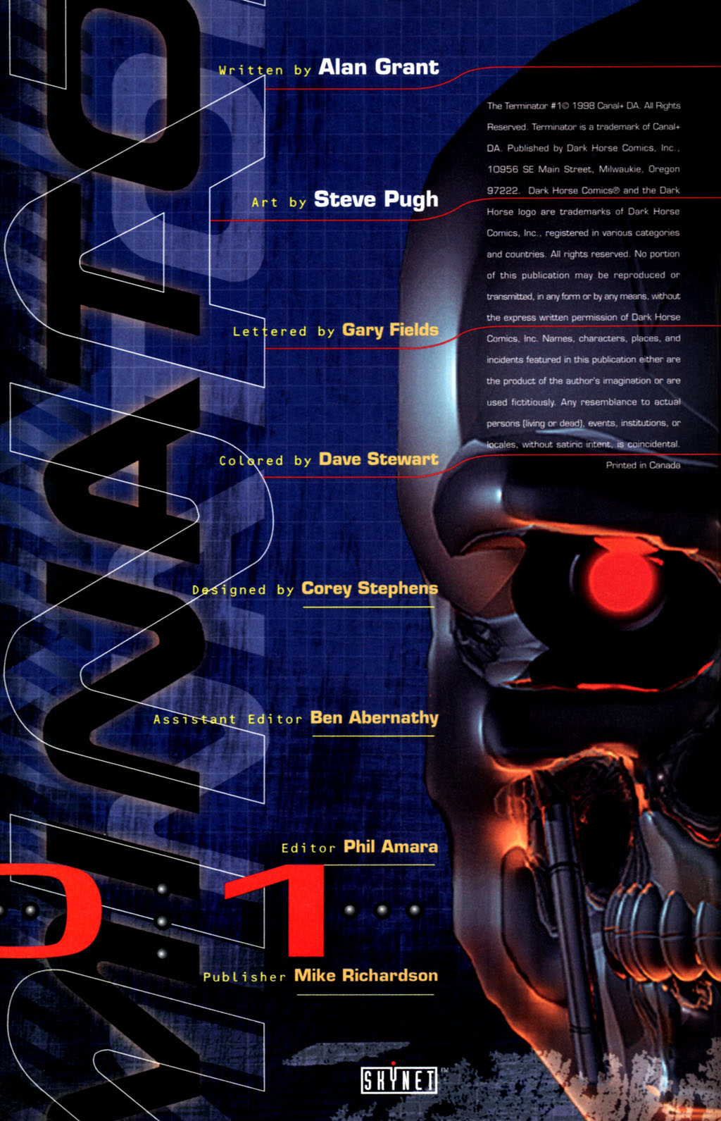 Read online The Terminator (1998) comic -  Issue #1 - 2