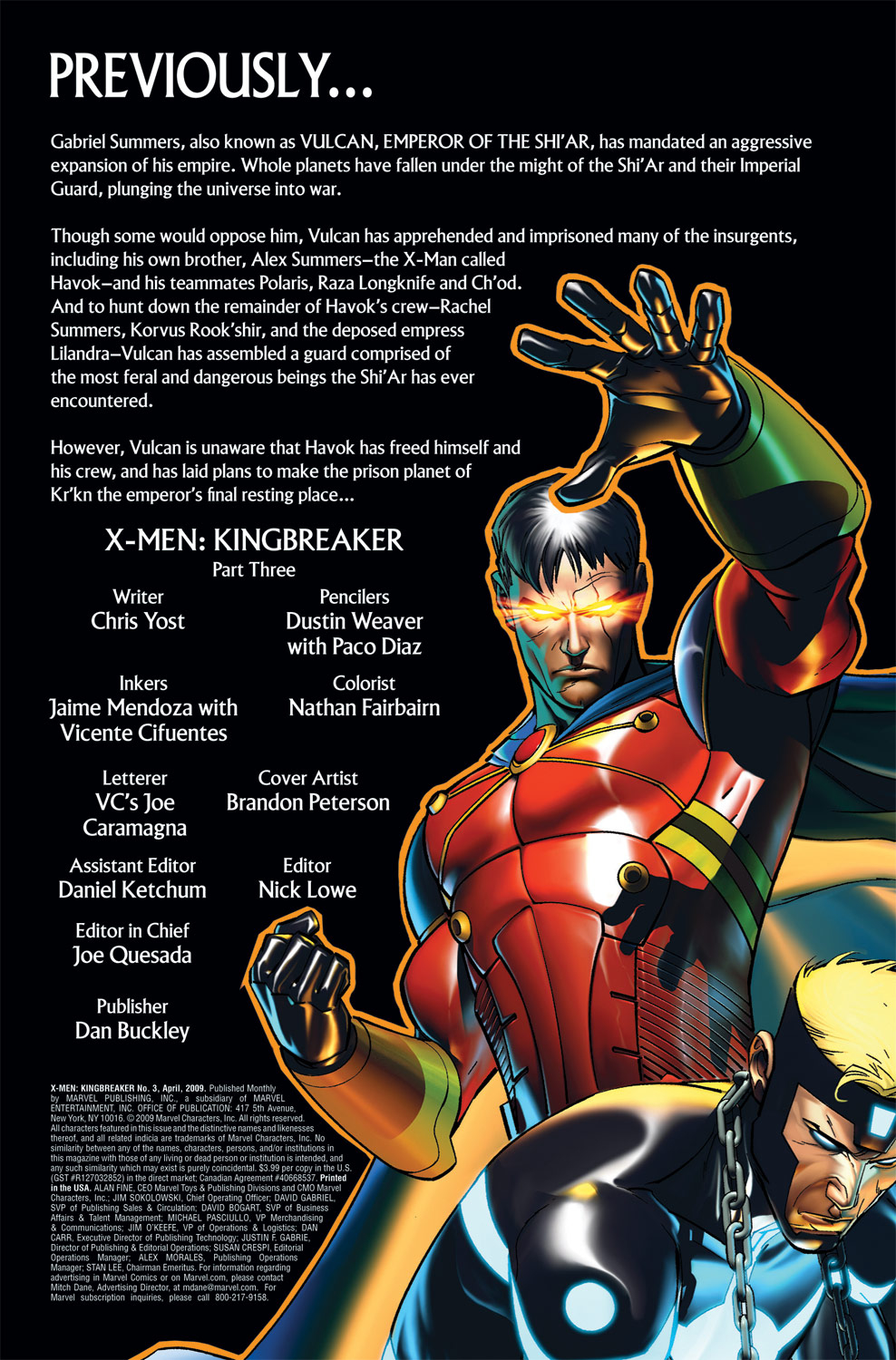 Read online X-Men: Kingbreaker comic -  Issue #3 - 2