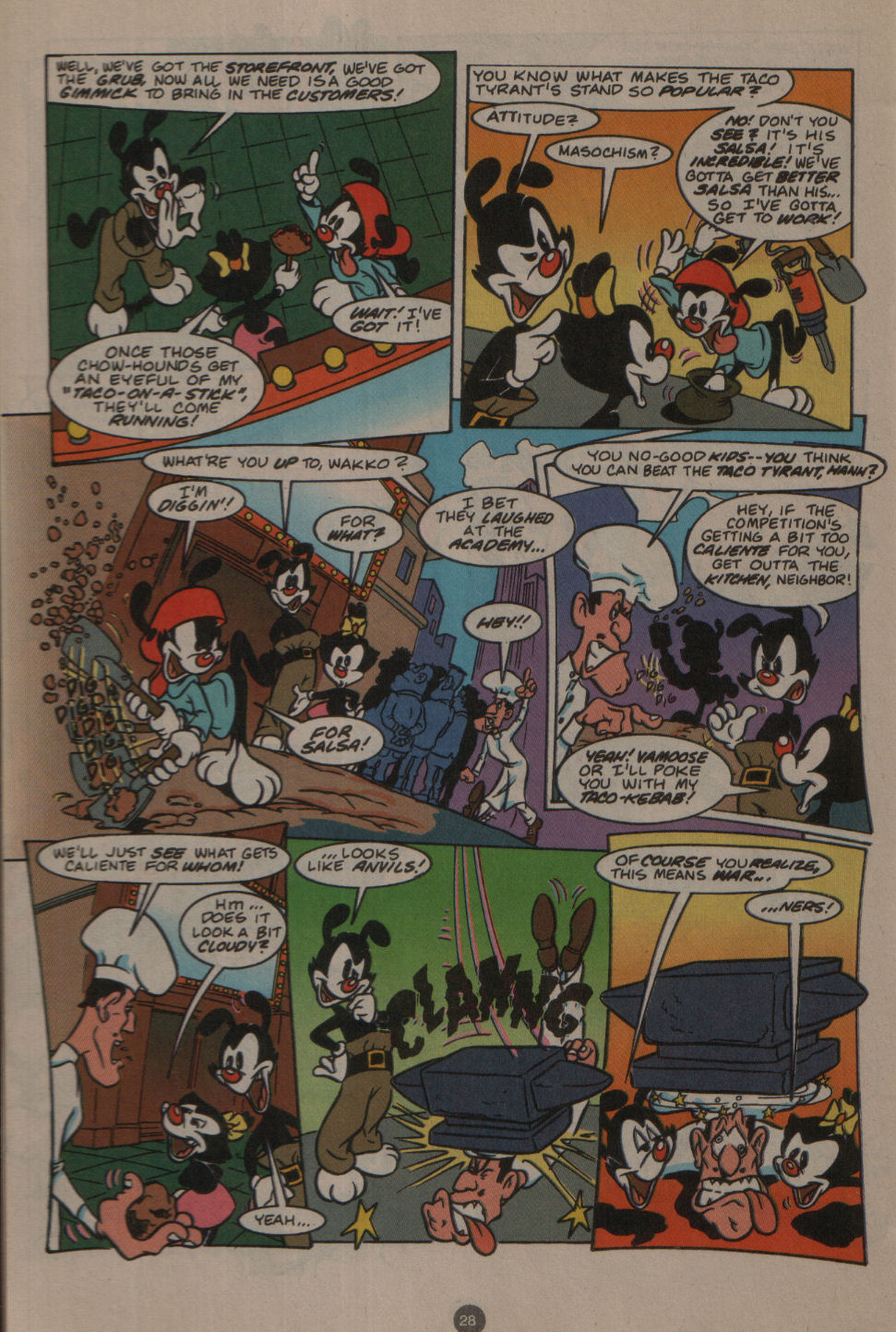 Read online Animaniacs comic -  Issue #20 - 21
