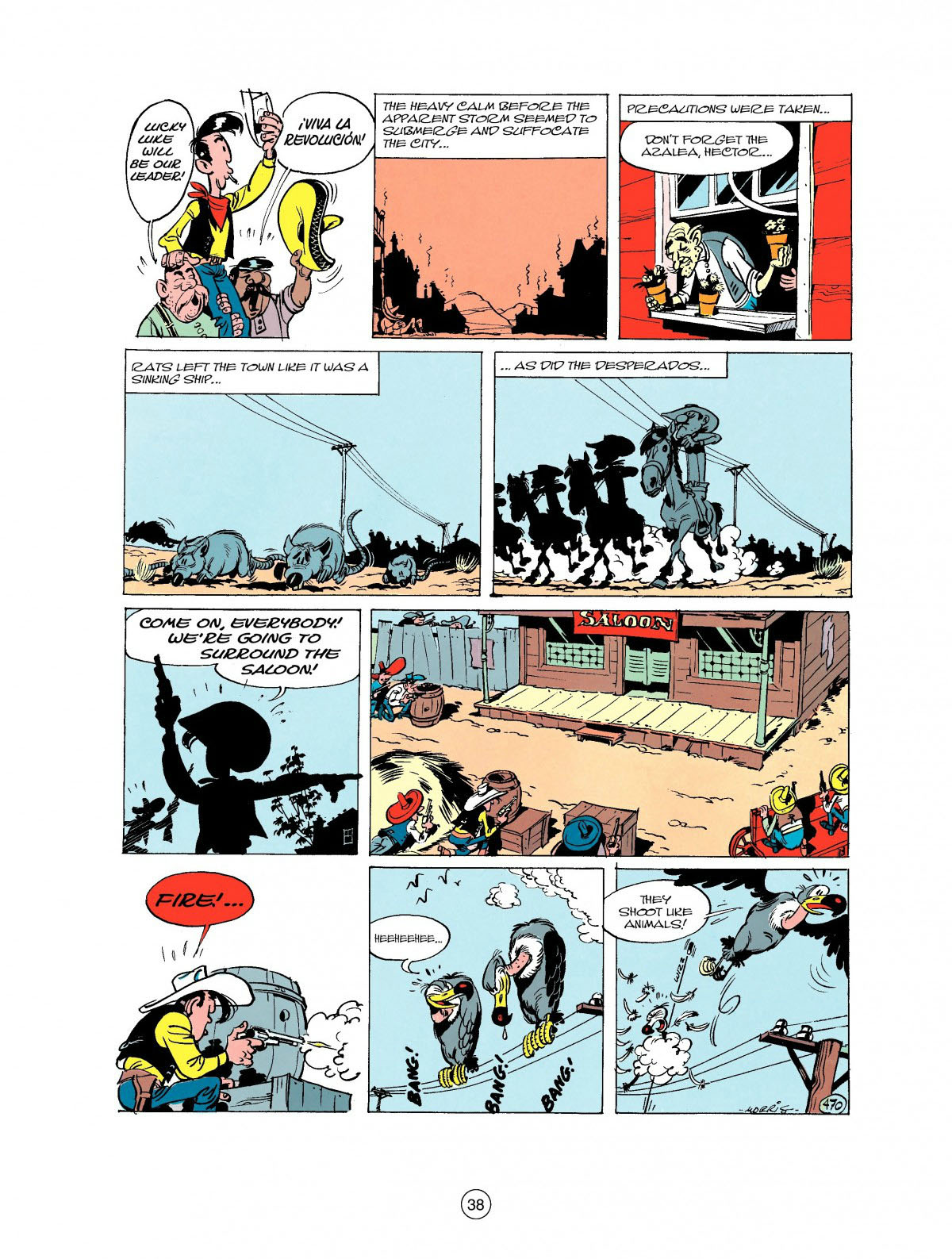 Read online A Lucky Luke Adventure comic -  Issue #27 - 39