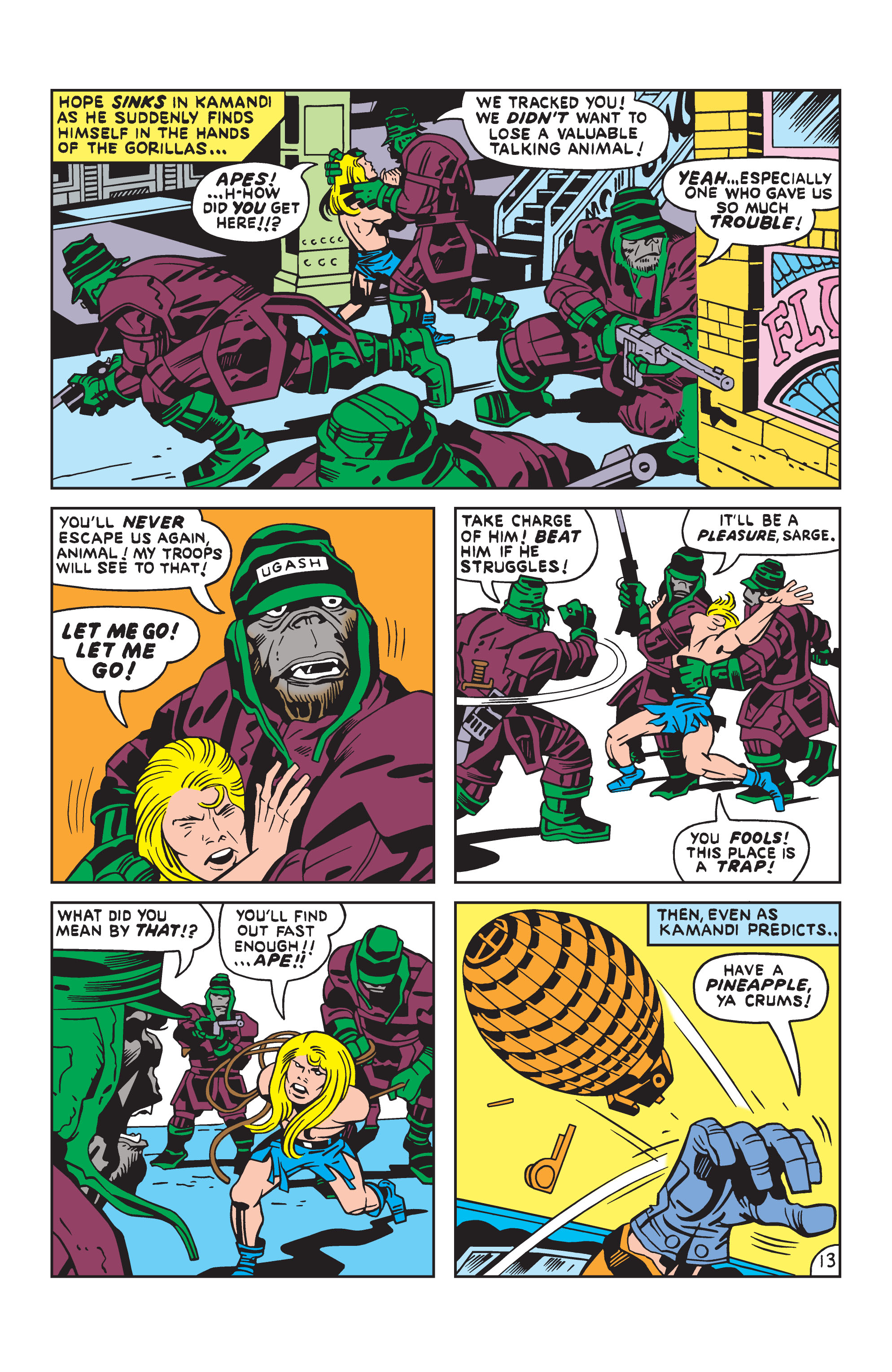 Read online Kamandi, The Last Boy On Earth comic -  Issue #19 - 13