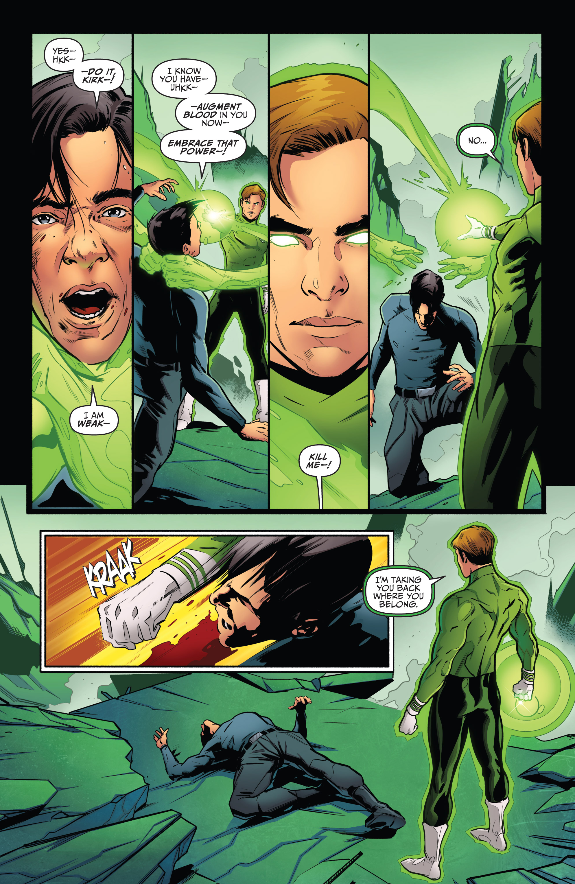 Read online Star Trek/Green Lantern (2016) comic -  Issue #6 - 13