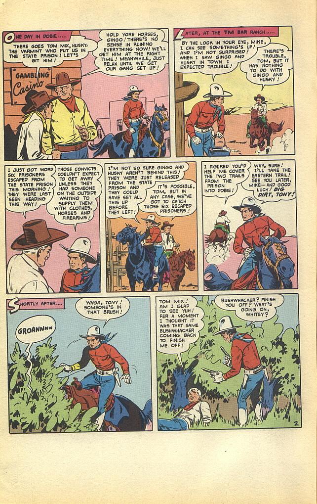 Read online Tom Mix Western (1988) comic -  Issue #1 - 4