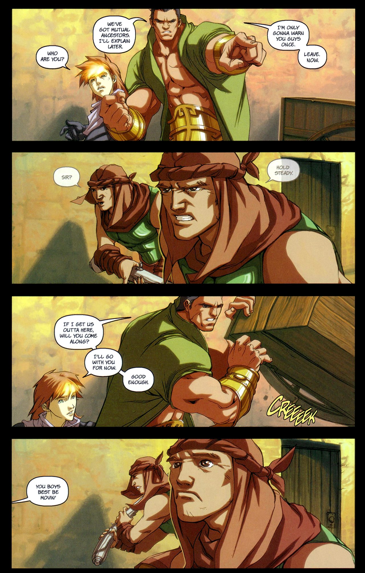 Read online Exalted comic -  Issue #1 - 13