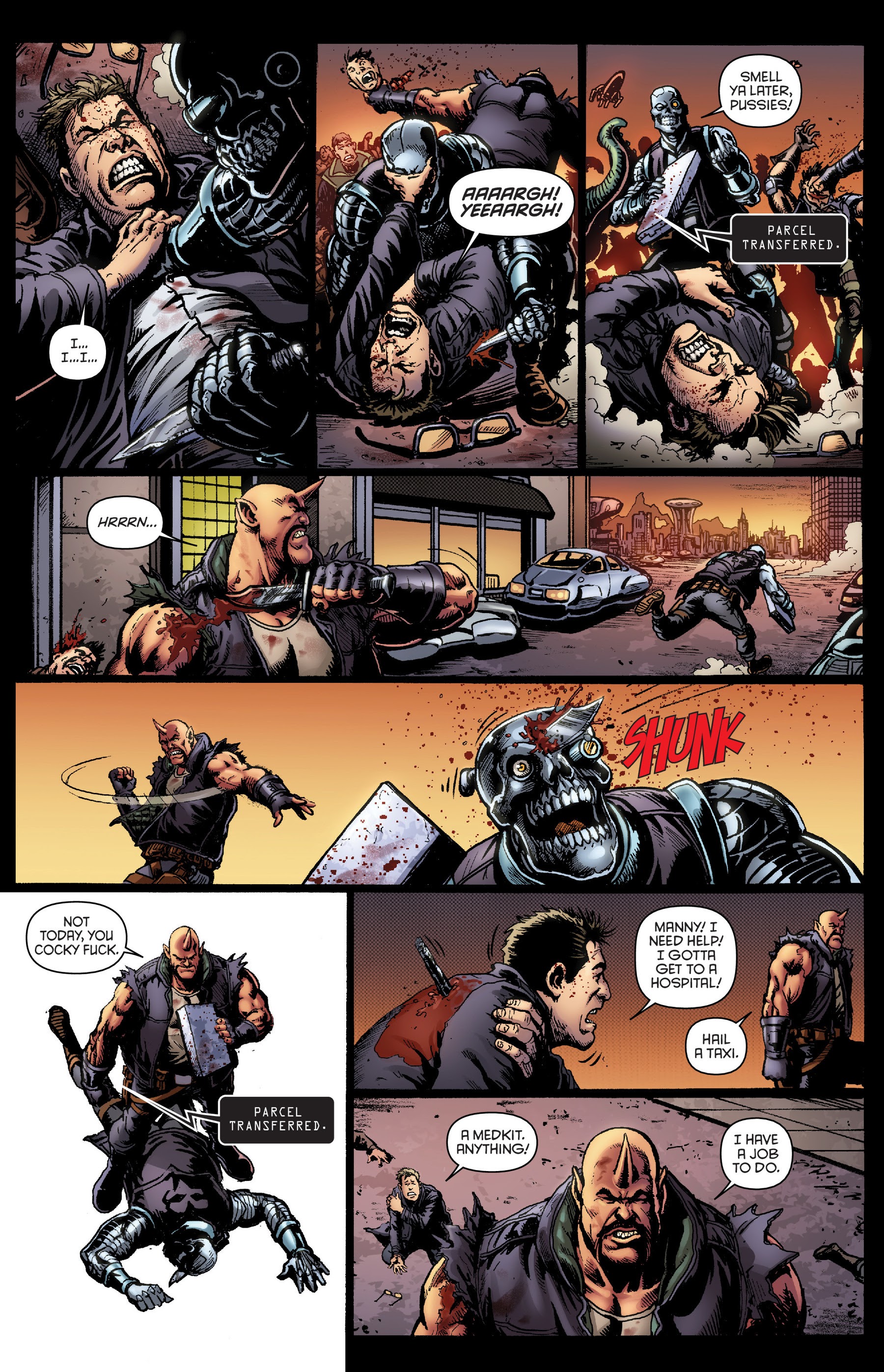 Read online Space Bastards comic -  Issue #1 - 24