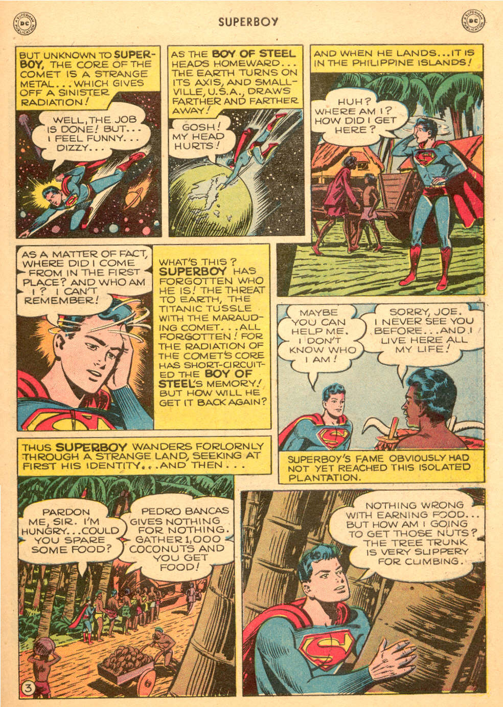 Read online Superboy (1949) comic -  Issue #2 - 33