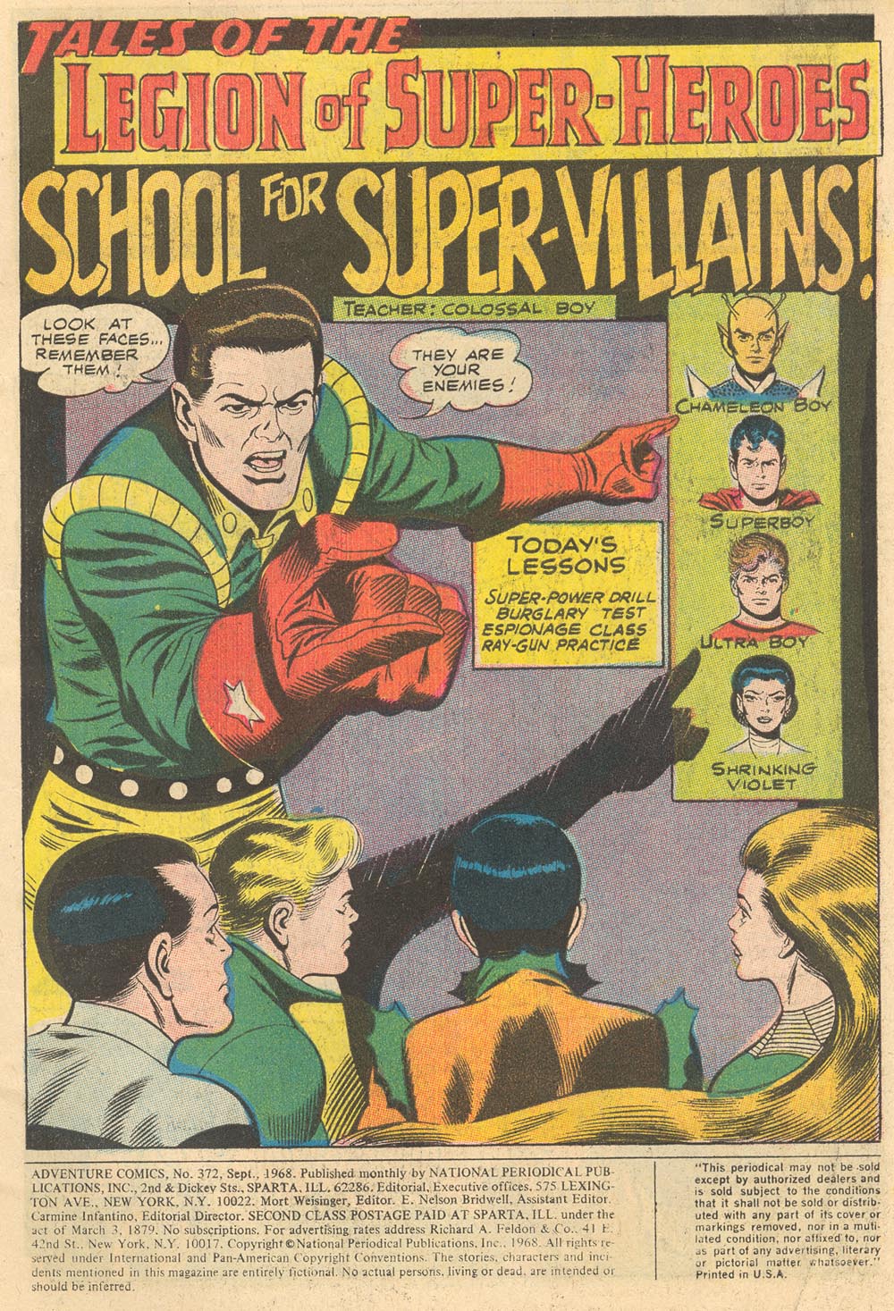 Read online Adventure Comics (1938) comic -  Issue #372 - 2