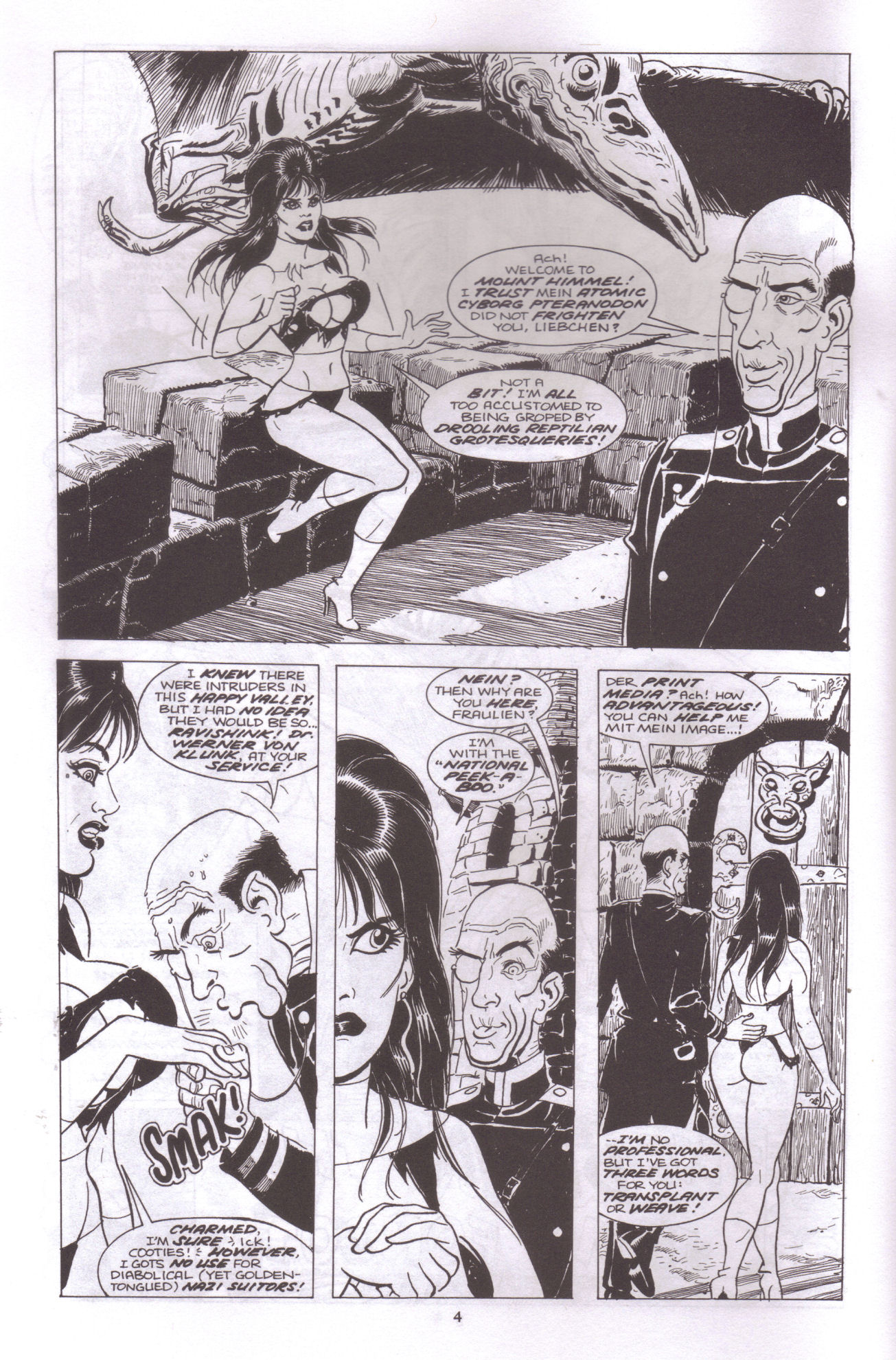 Read online Elvira, Mistress of the Dark comic -  Issue #48 - 6