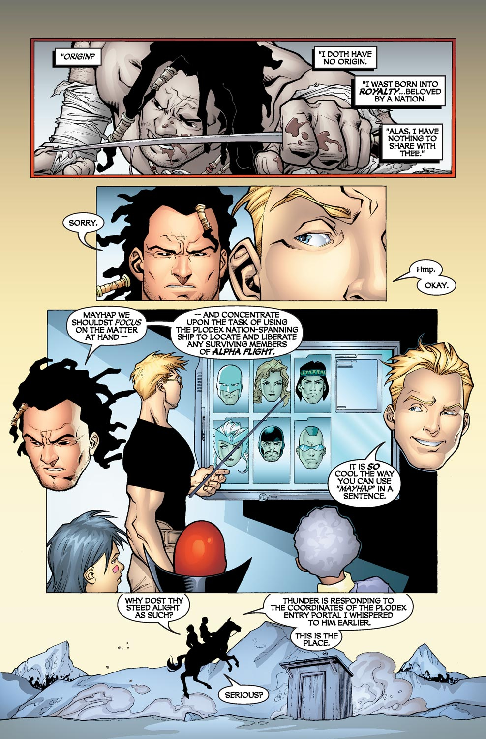 Read online Alpha Flight (2004) comic -  Issue #4 - 9