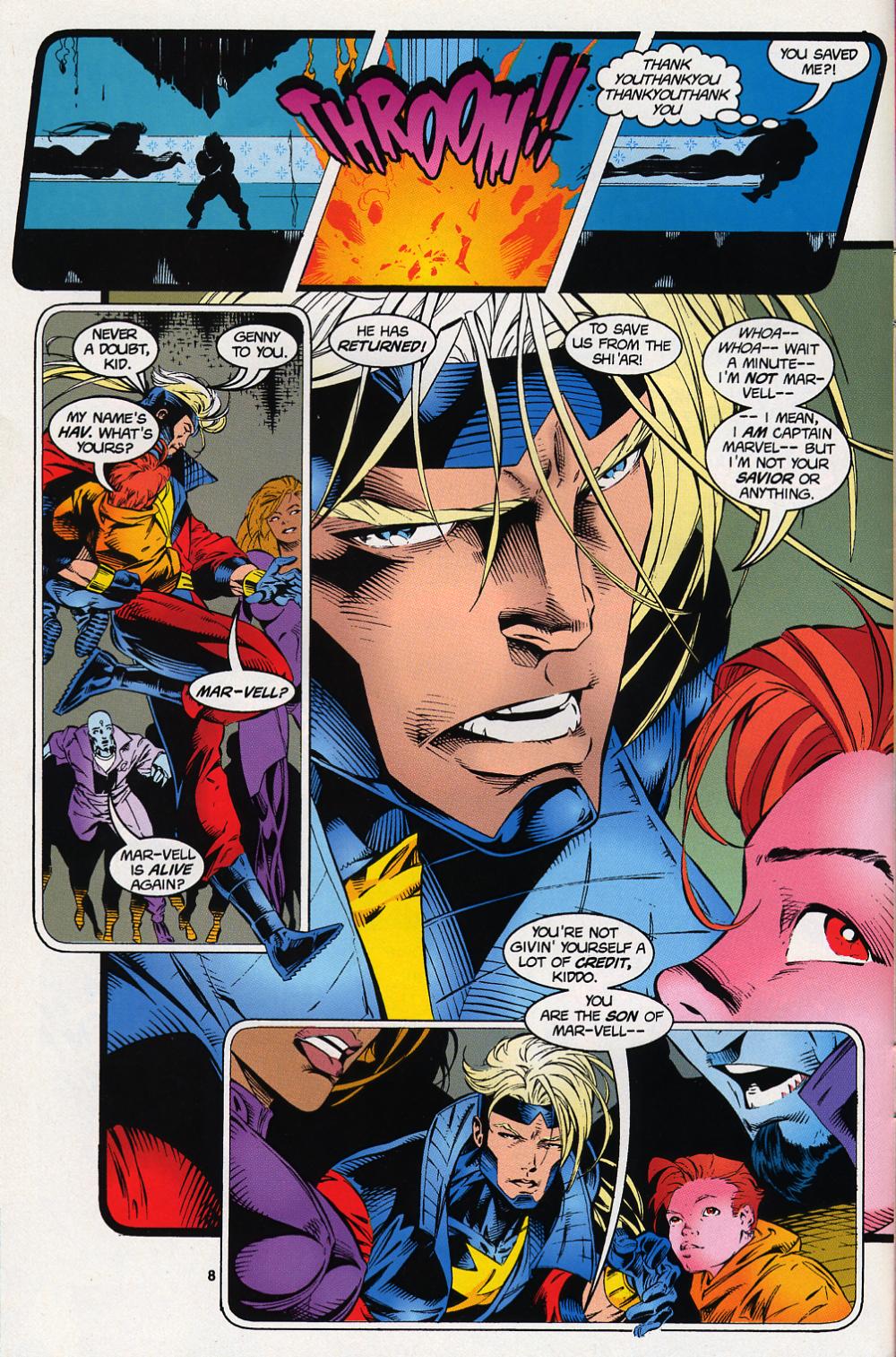 Read online Captain Marvel (1995) comic -  Issue #4 - 7