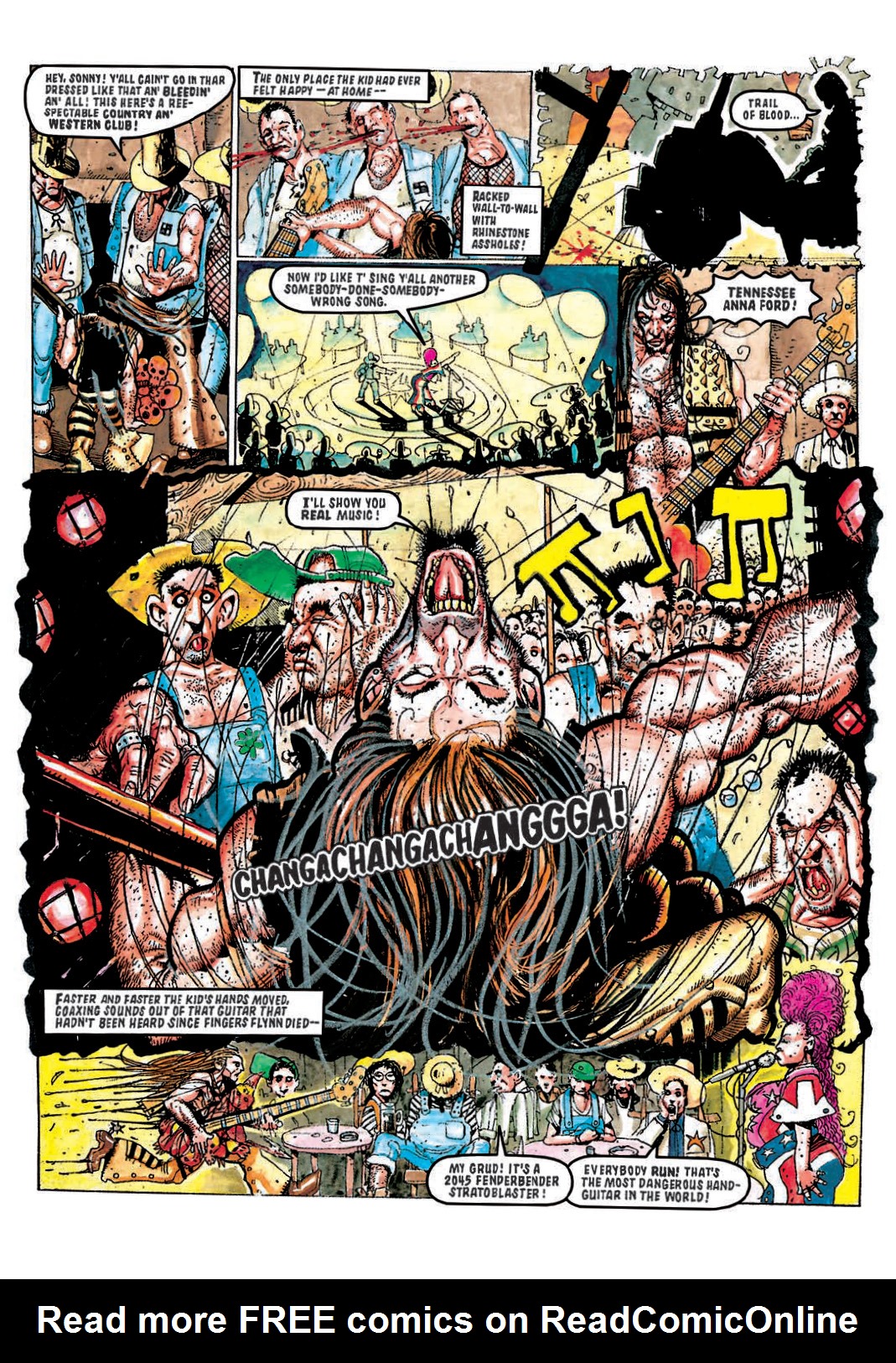 Read online Judge Dredd [Collections - Rebellion] comic -  Issue # TPB Judge Dredd - Heavy Metal Dredd - 58