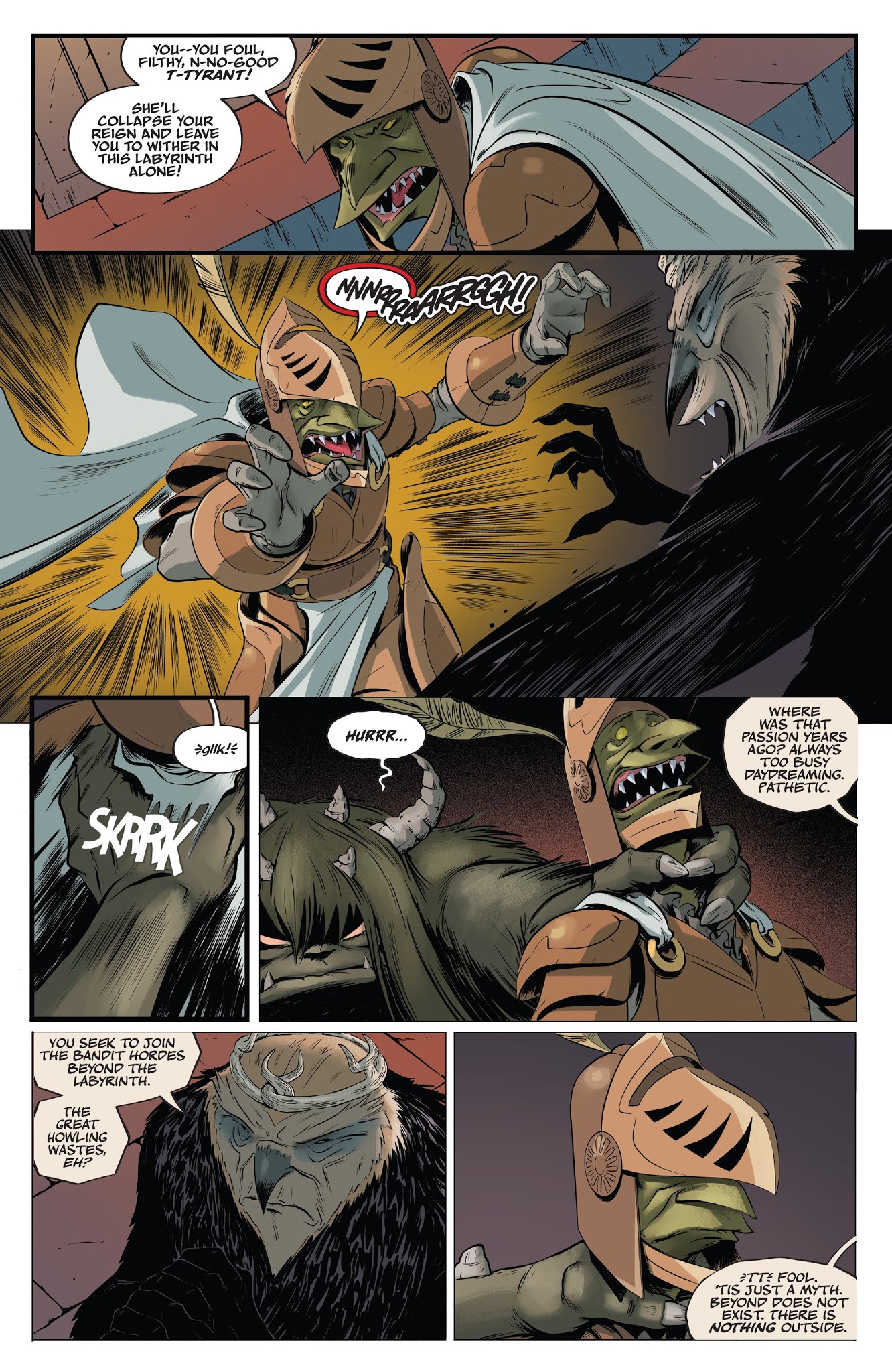 Read online Jim Henson's Labyrinth: Coronation comic -  Issue #9 - 9