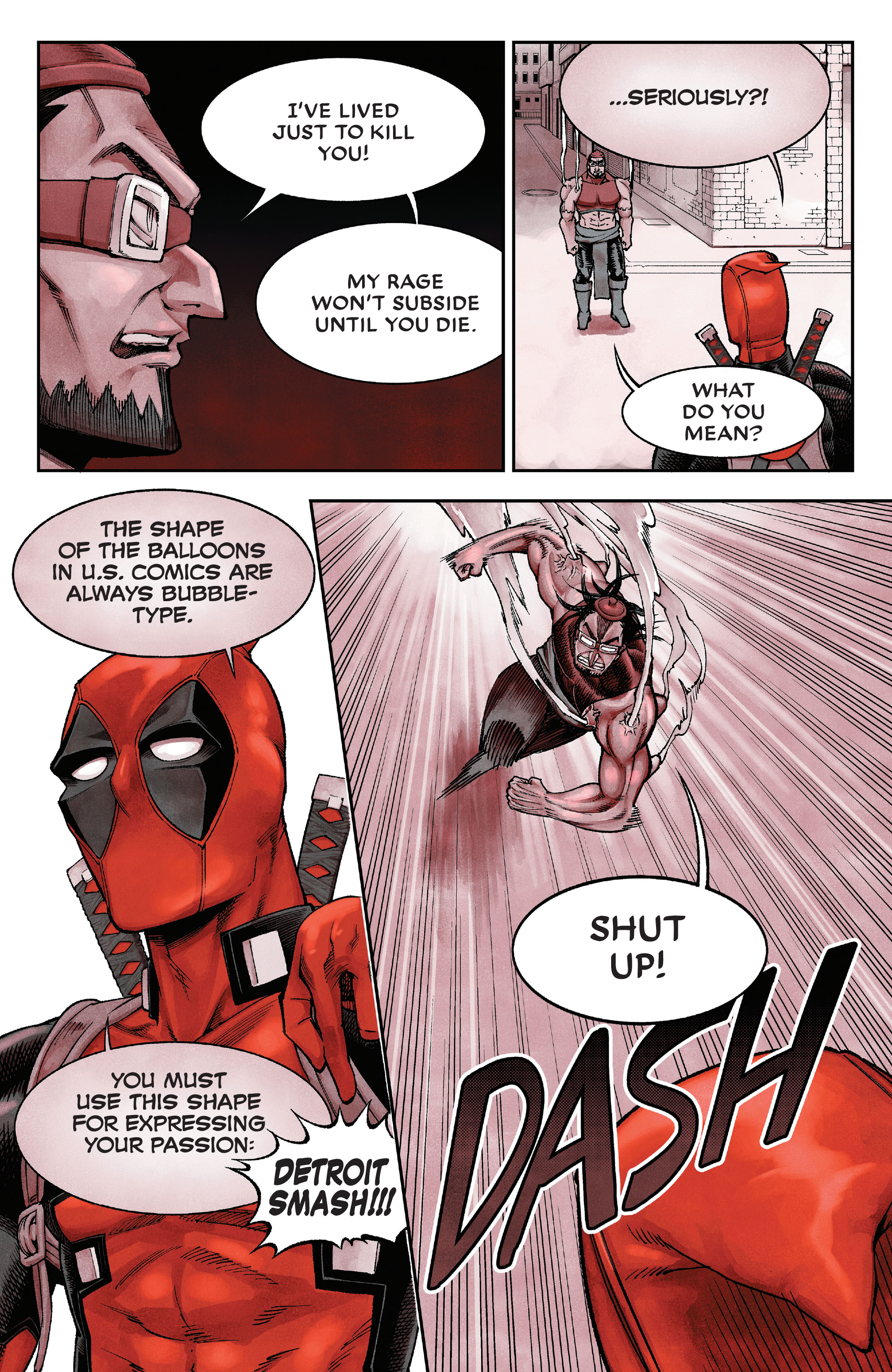 Read online Deadpool: Black, White & Blood comic -  Issue #4 - 14