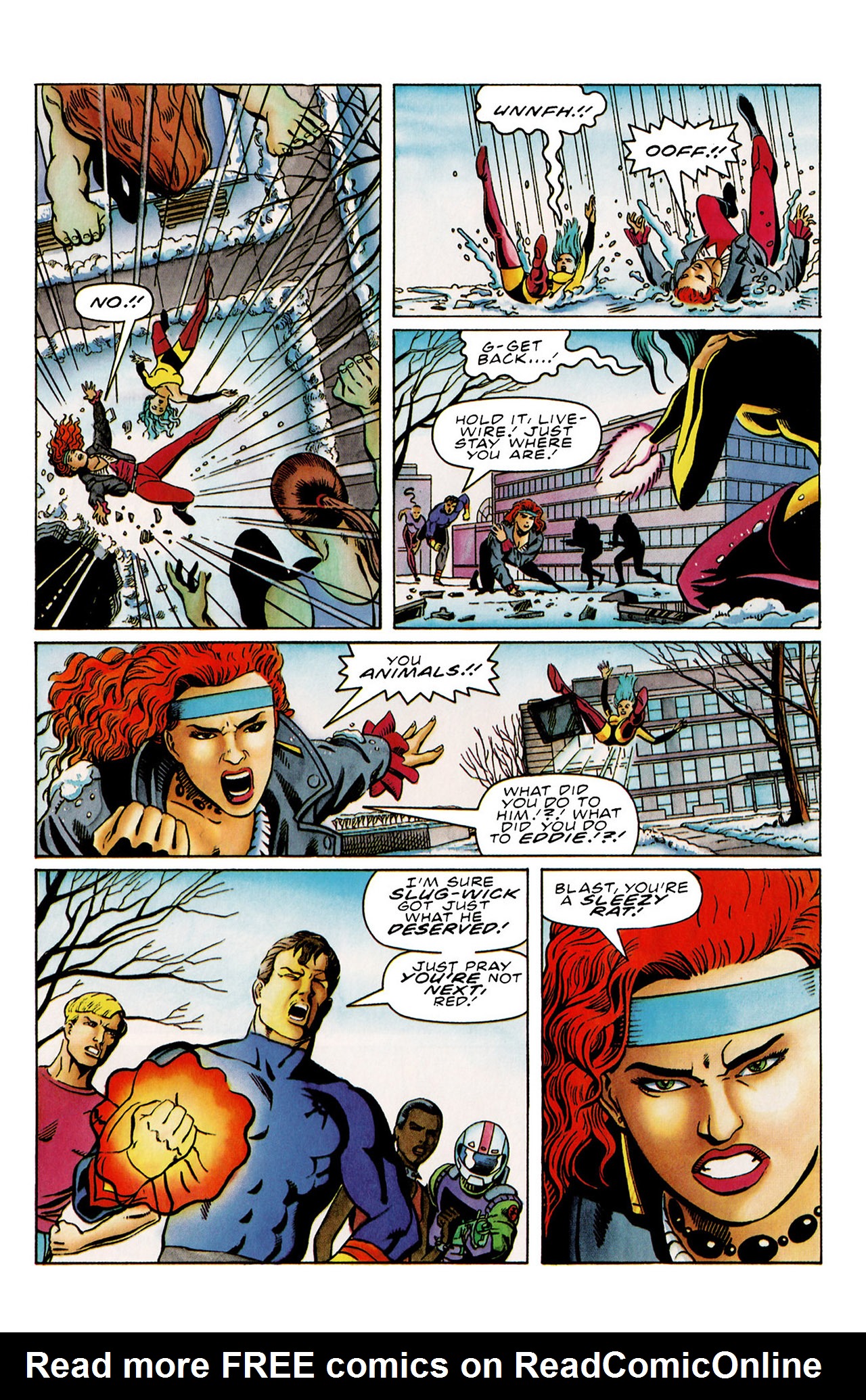 Read online Harbinger (1992) comic -  Issue #29 - 10