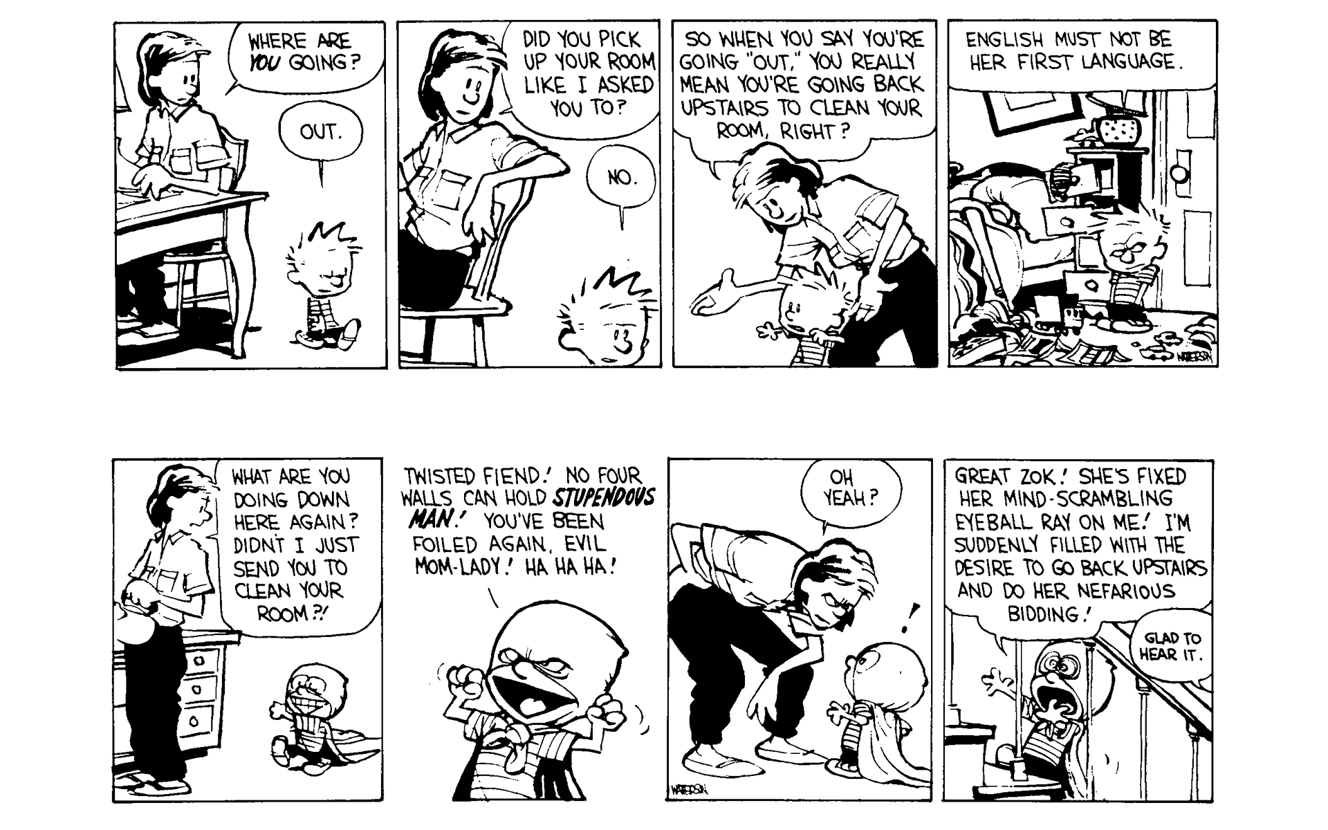 Read online Calvin and Hobbes comic -  Issue #5 - 117