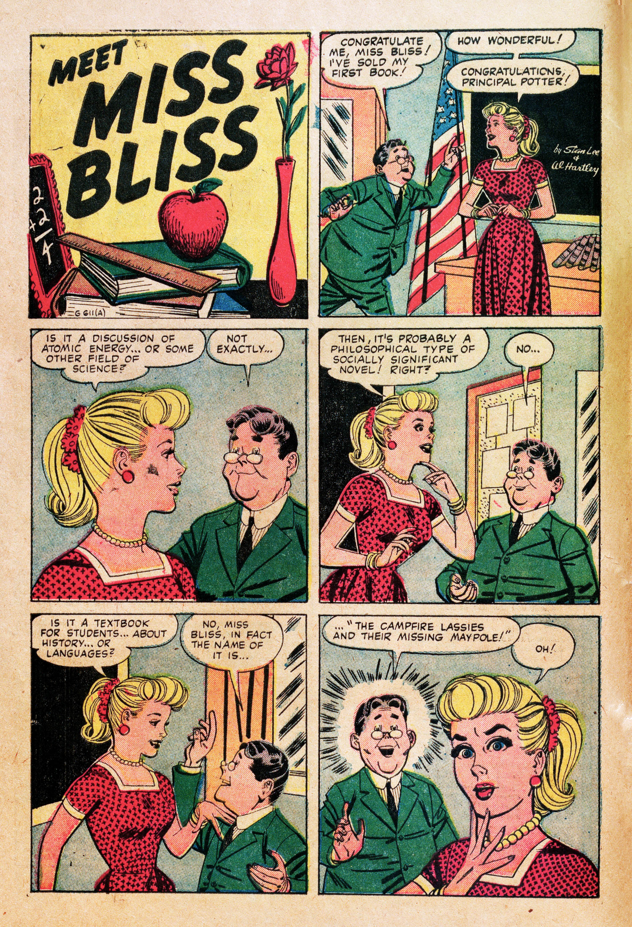 Read online Meet Miss Bliss comic -  Issue #4 - 8
