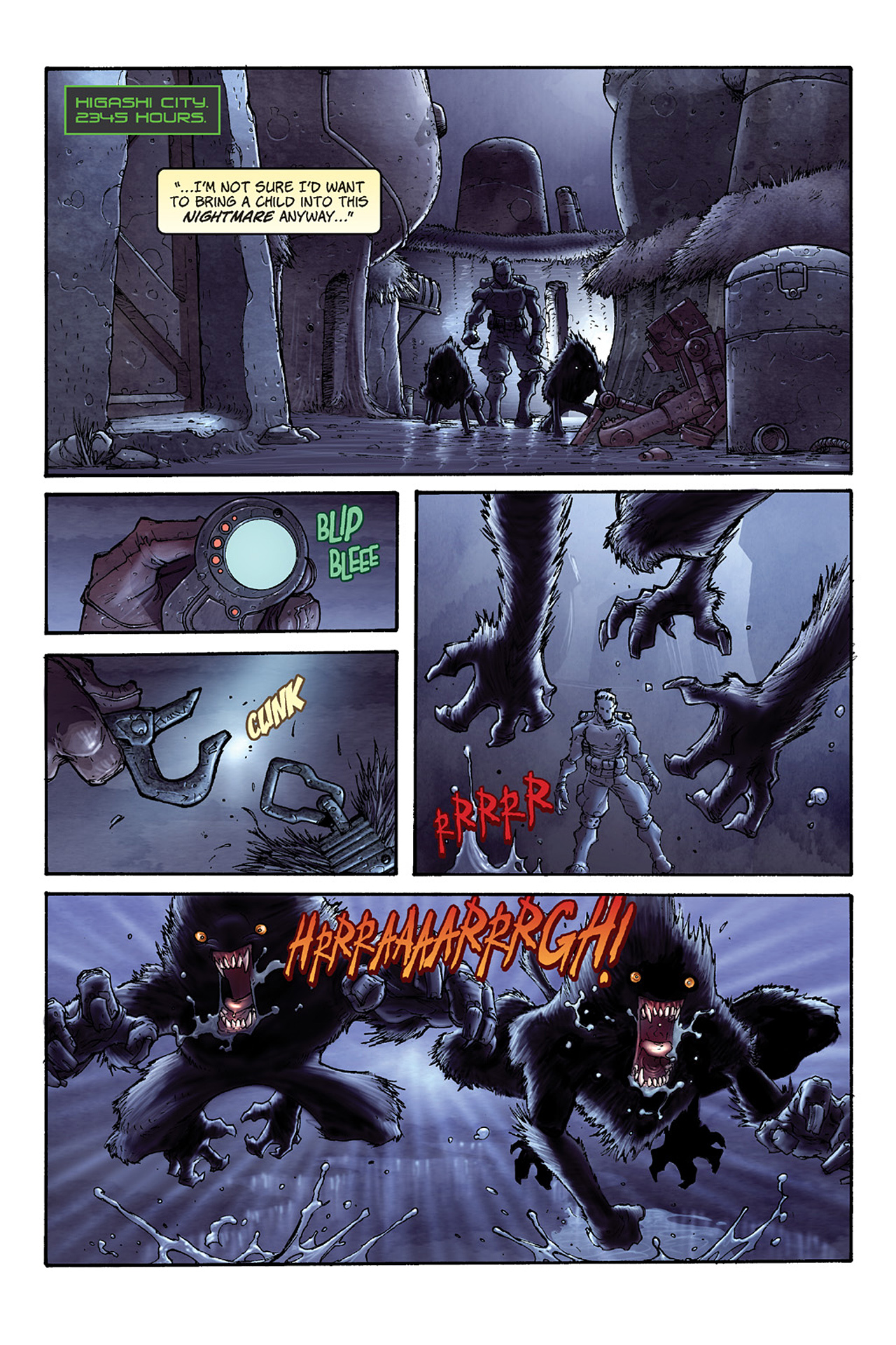 Read online Lone Wolf 2100 comic -  Issue # TPB 1 - 29