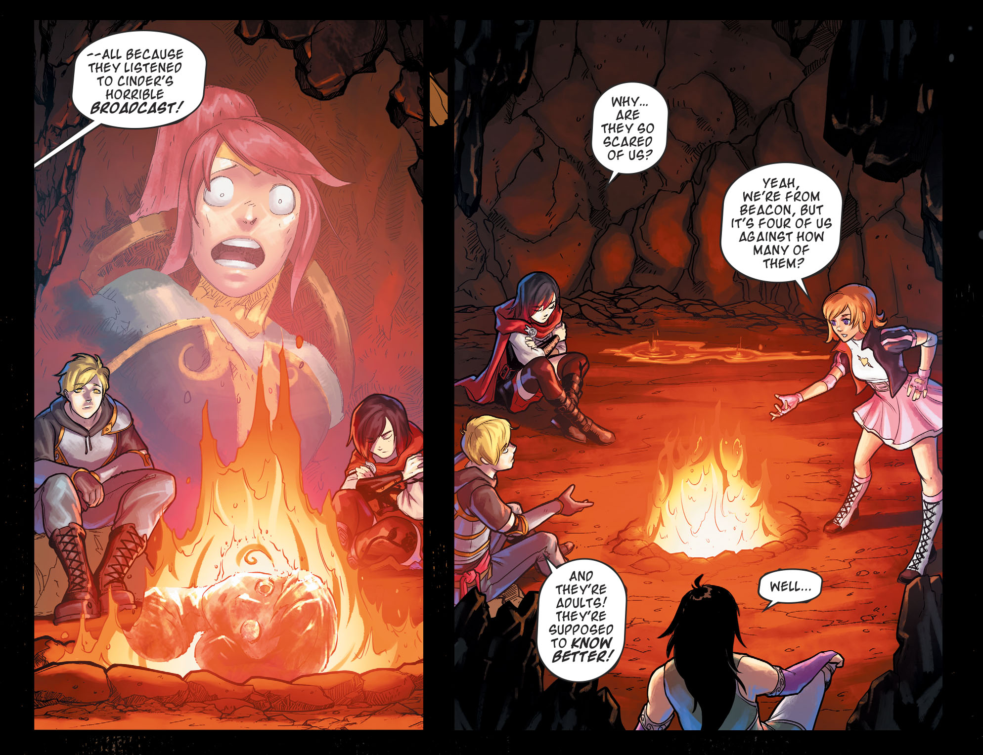 Read online RWBY comic -  Issue #6 - 15