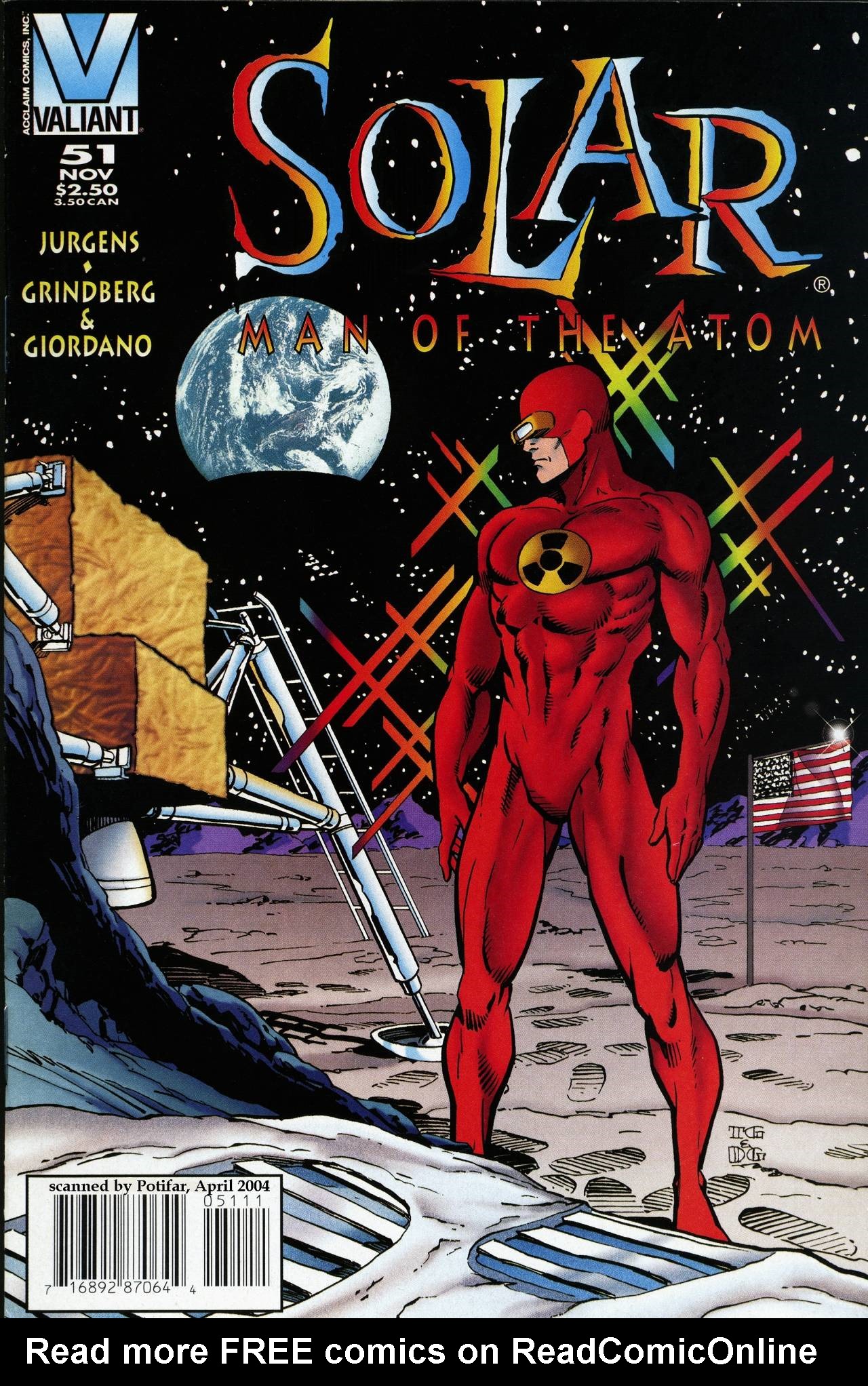 Read online Solar, Man of the Atom comic -  Issue #51 - 1