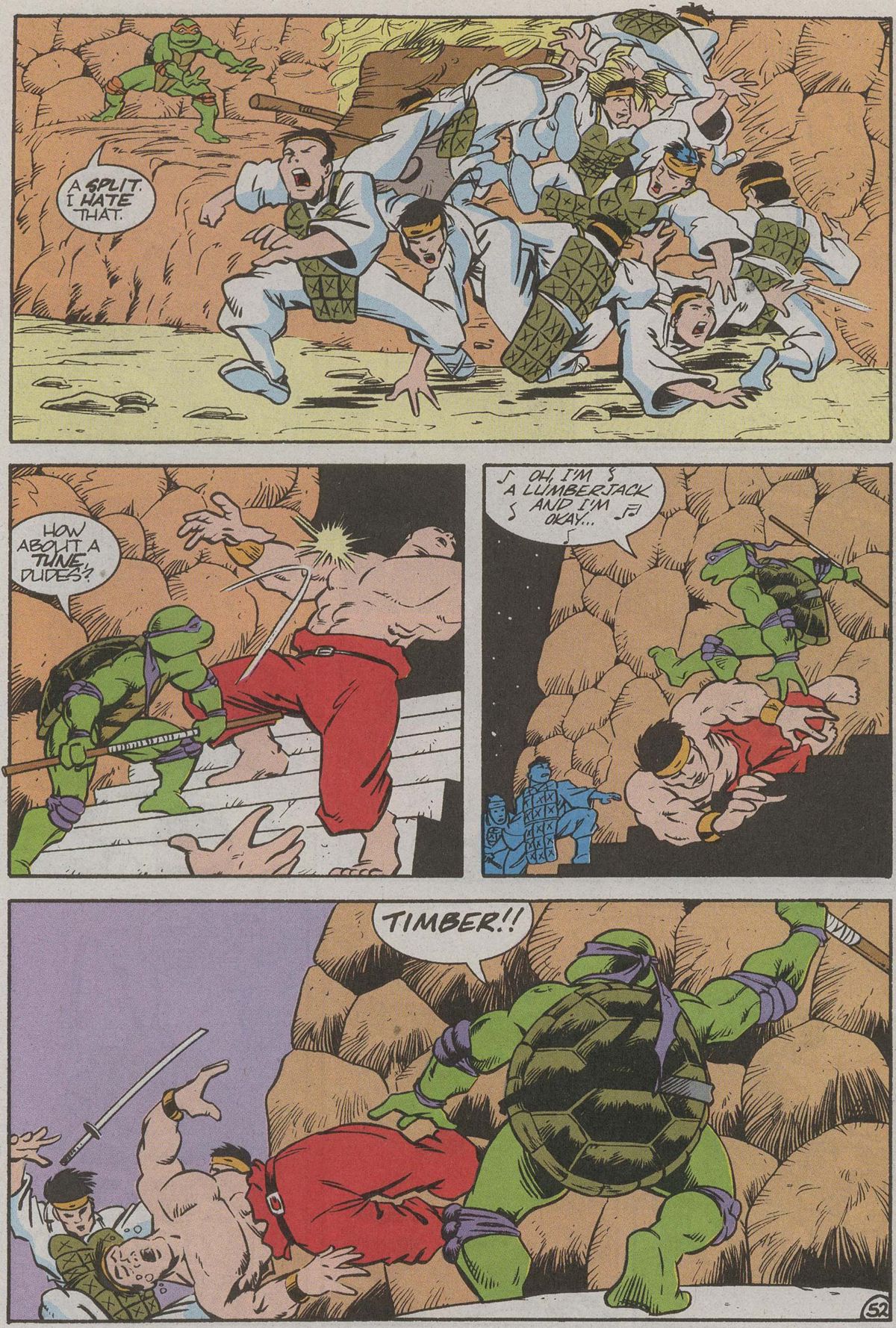 Read online Teenage Mutant Ninja Turtles III The Movie: The Turtles Are Back...In Time! comic -  Issue # Full - 53
