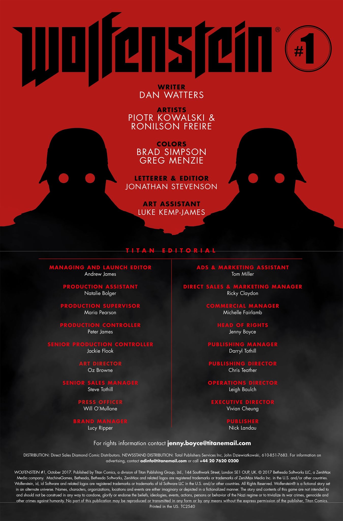 Read online Wolfenstein comic -  Issue #1 - 7