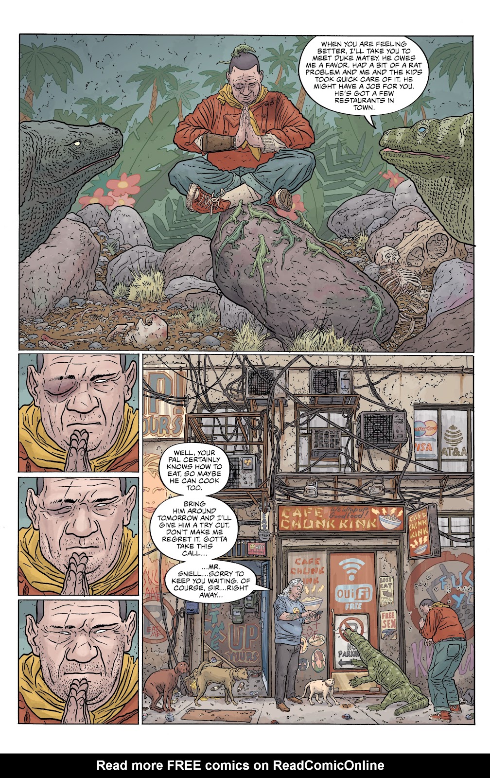 Shaolin Cowboy: Cruel to Be Kin issue 4 - Page 24