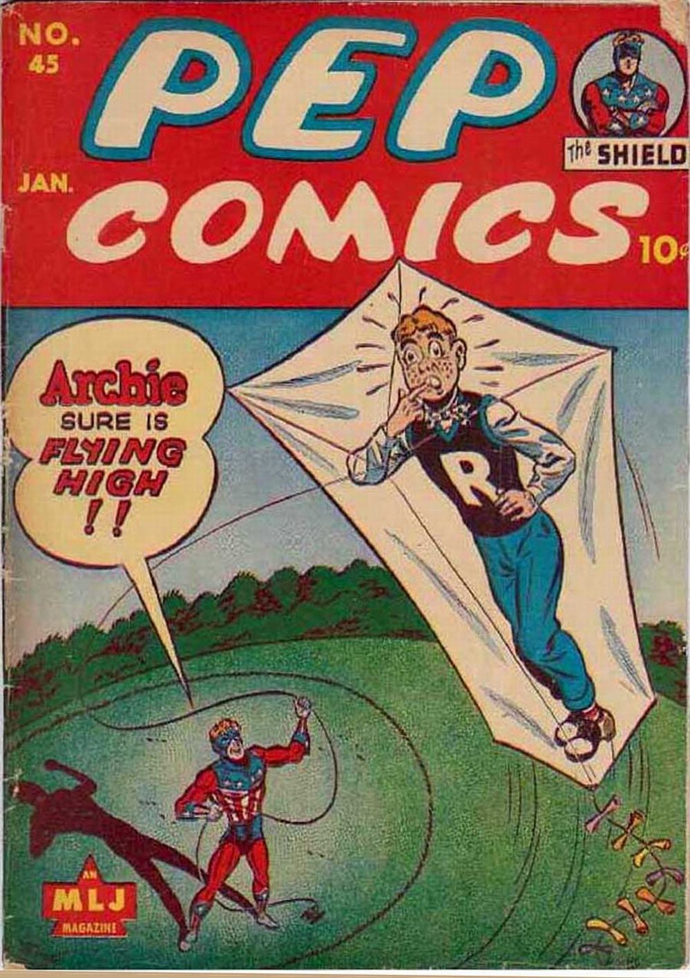 Read online Pep Comics comic -  Issue #45 - 1