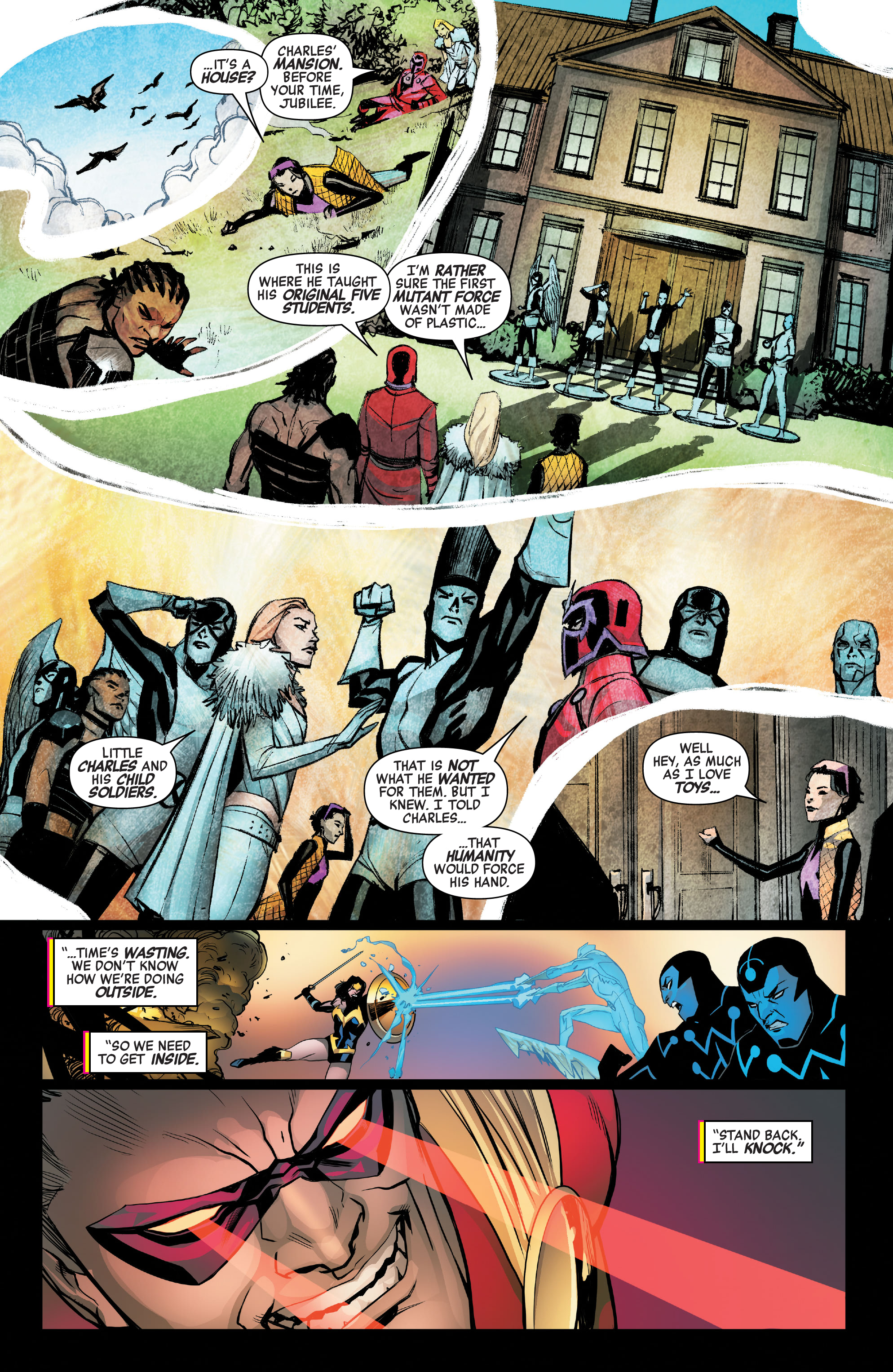 Read online Heroes Reborn: One-Shots comic -  Issue # Magneto & the Mutant Force - 18
