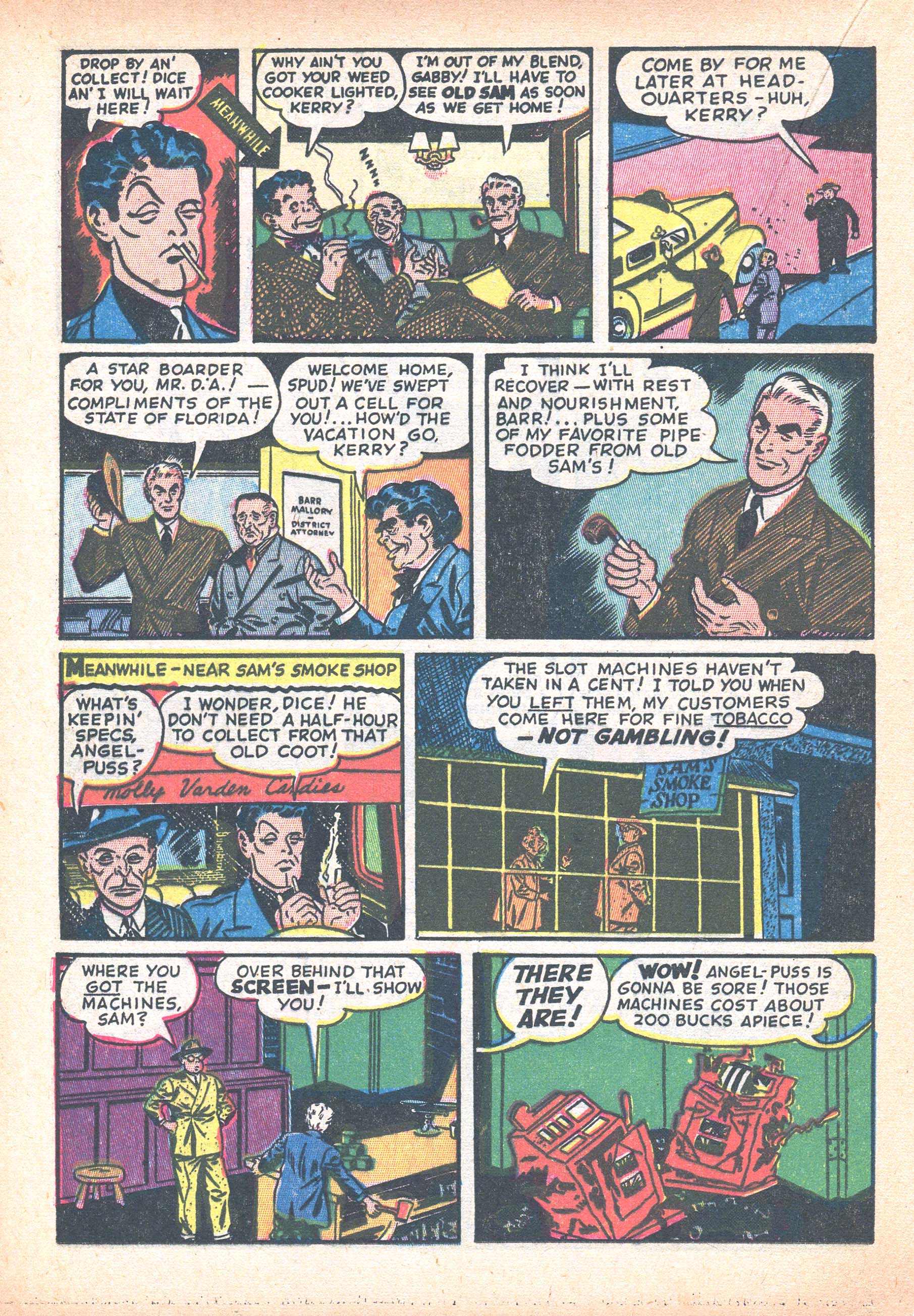 Read online Kerry Drake Detective Cases comic -  Issue #8 - 21