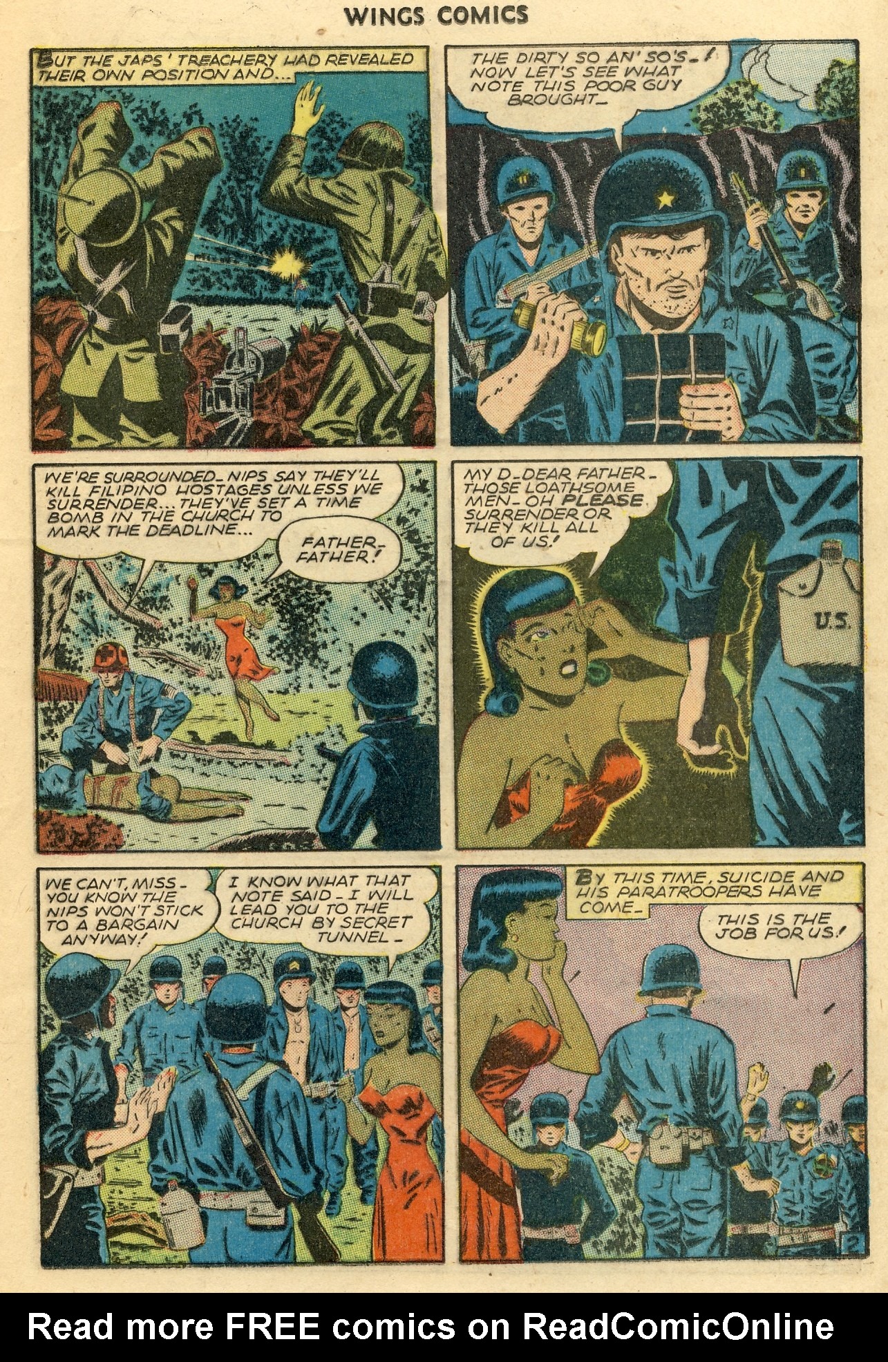 Read online Wings Comics comic -  Issue #61 - 13