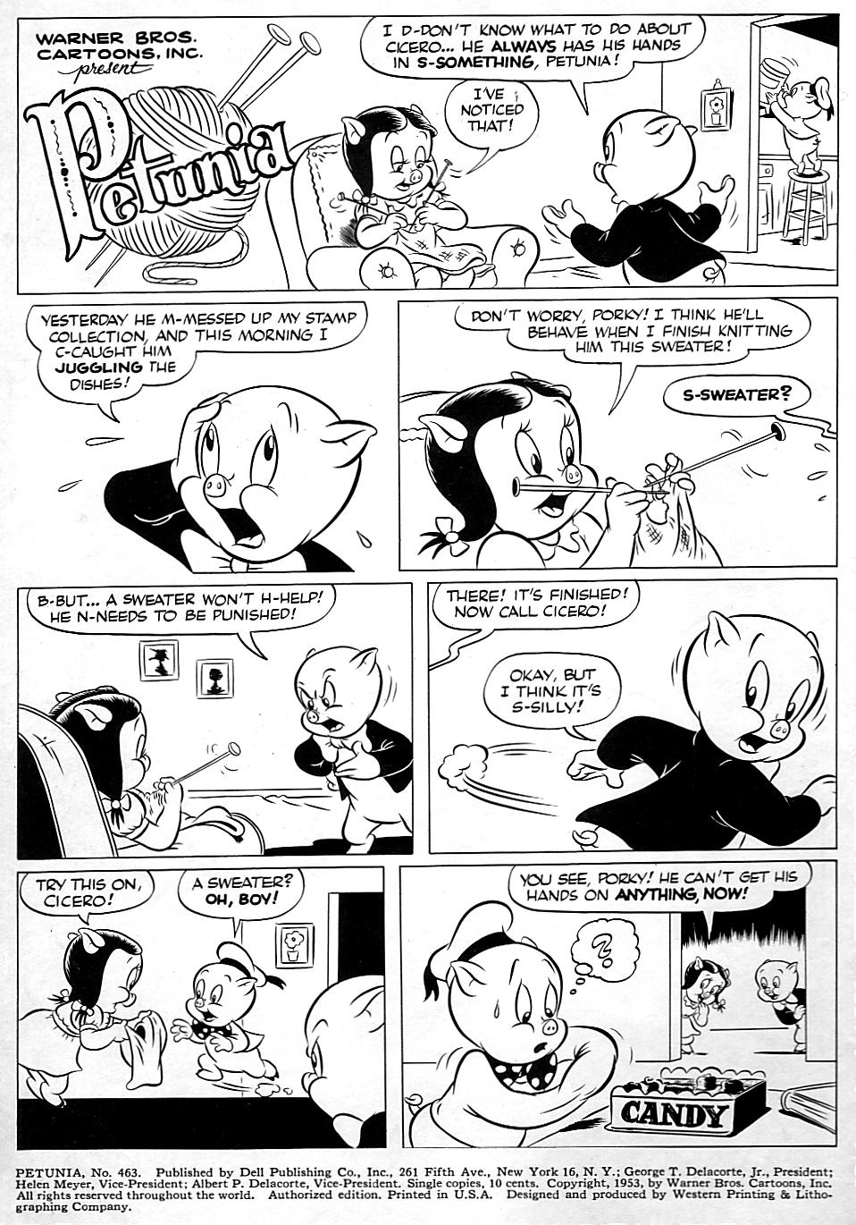 Read online Four Color Comics comic -  Issue #463 - 2