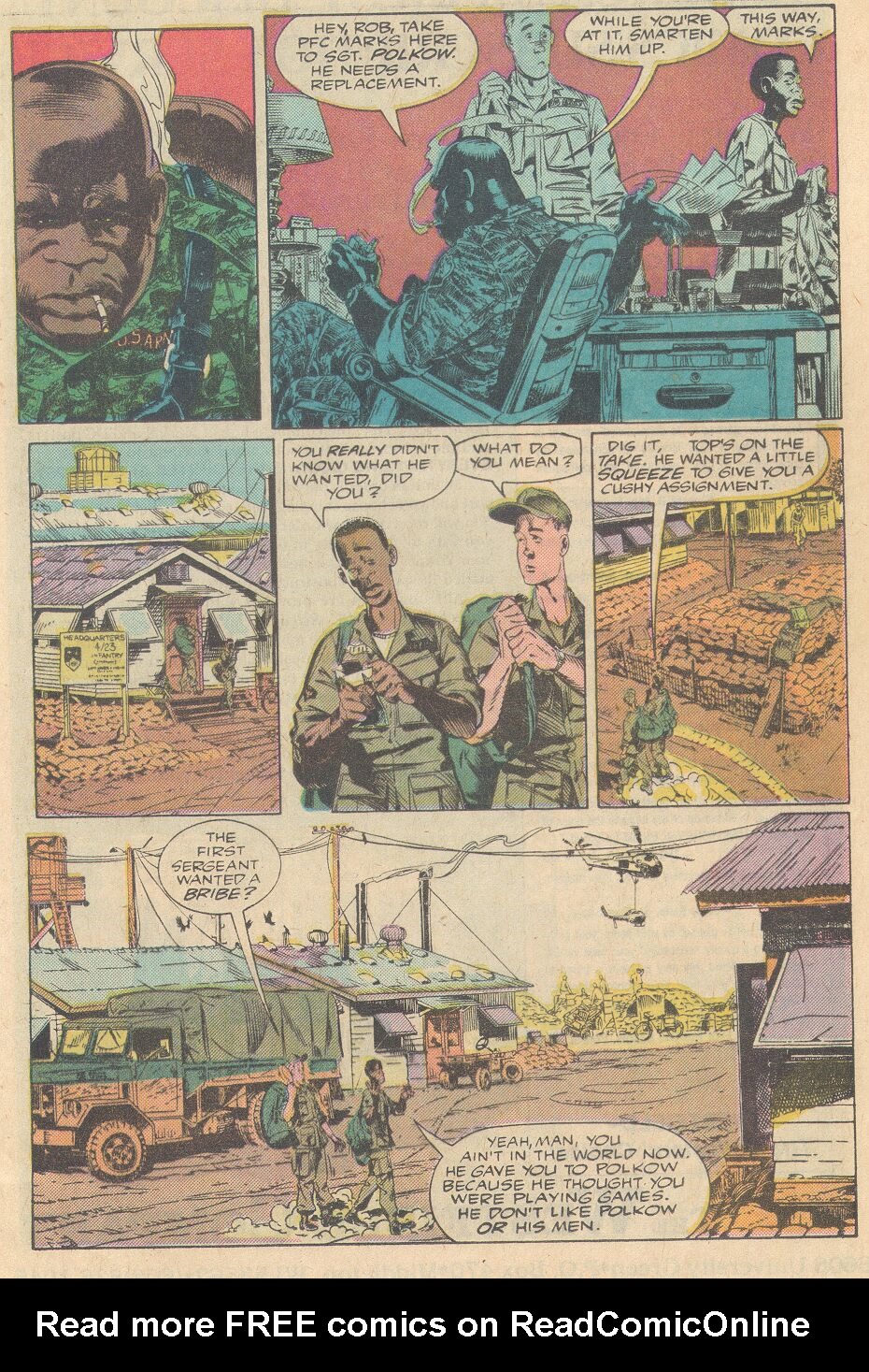 Read online The 'Nam comic -  Issue #1 - 10