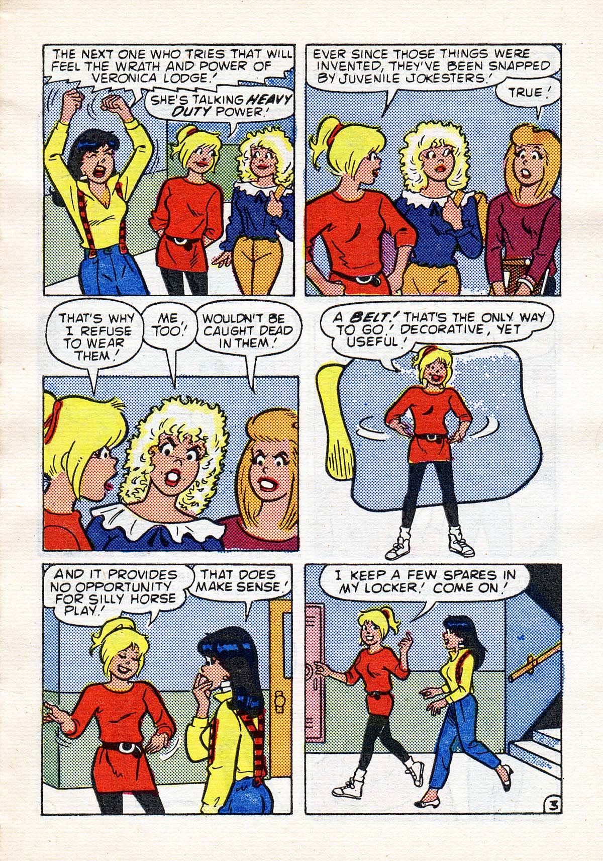 Read online Betty and Veronica Annual Digest Magazine comic -  Issue #1 - 4