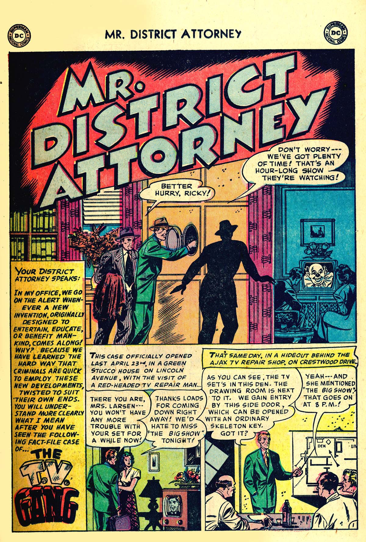 Read online Mr. District Attorney comic -  Issue #32 - 11