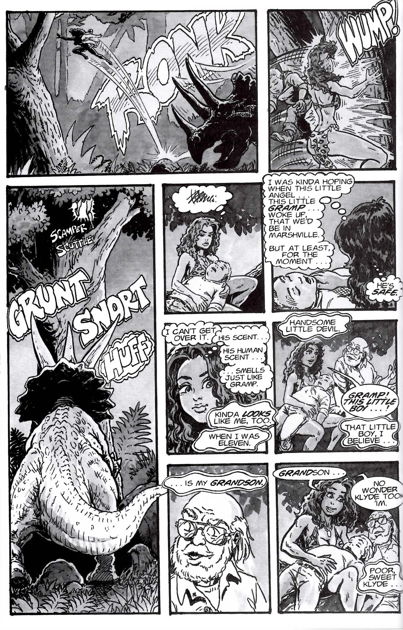 Read online Cavewoman Reloaded comic -  Issue #5 - 34